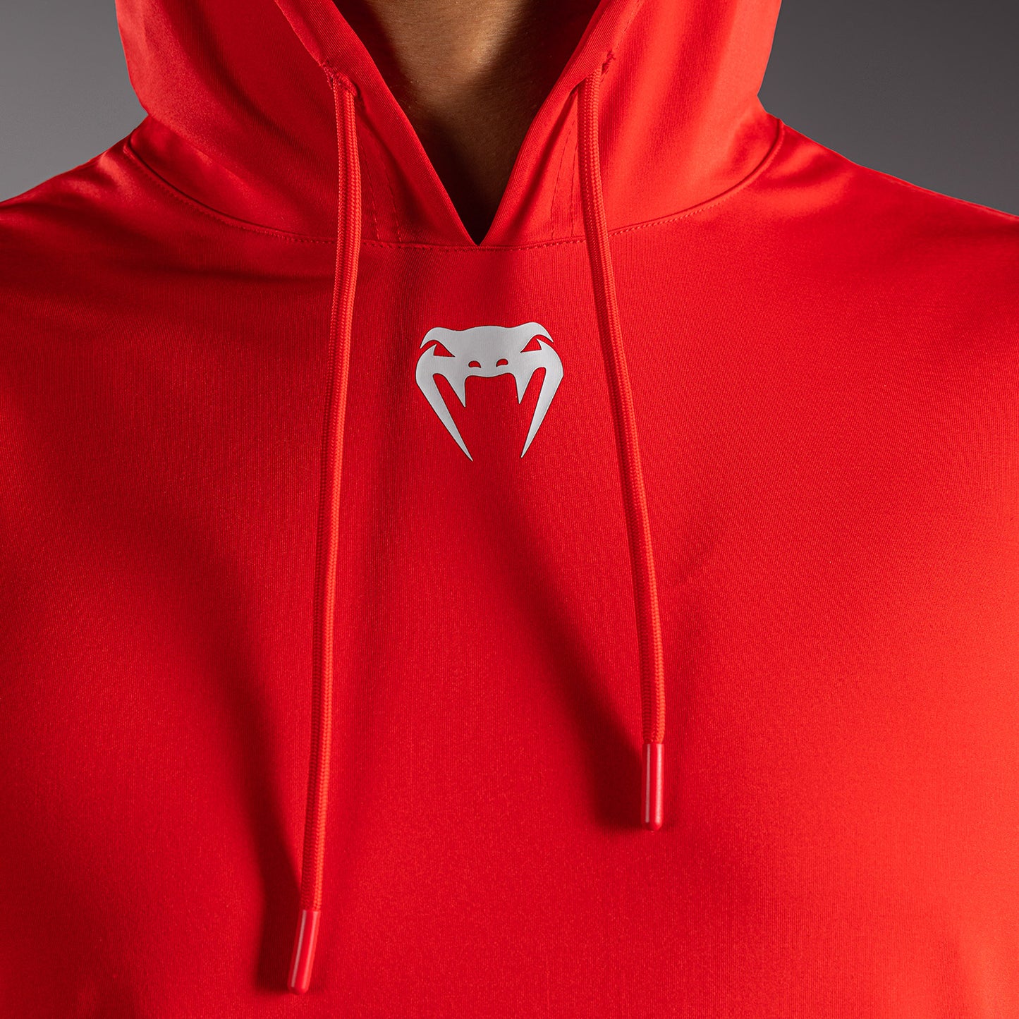 Venum Elite Ärmelloser Dry-Tech Kapuzenpullover - Rot