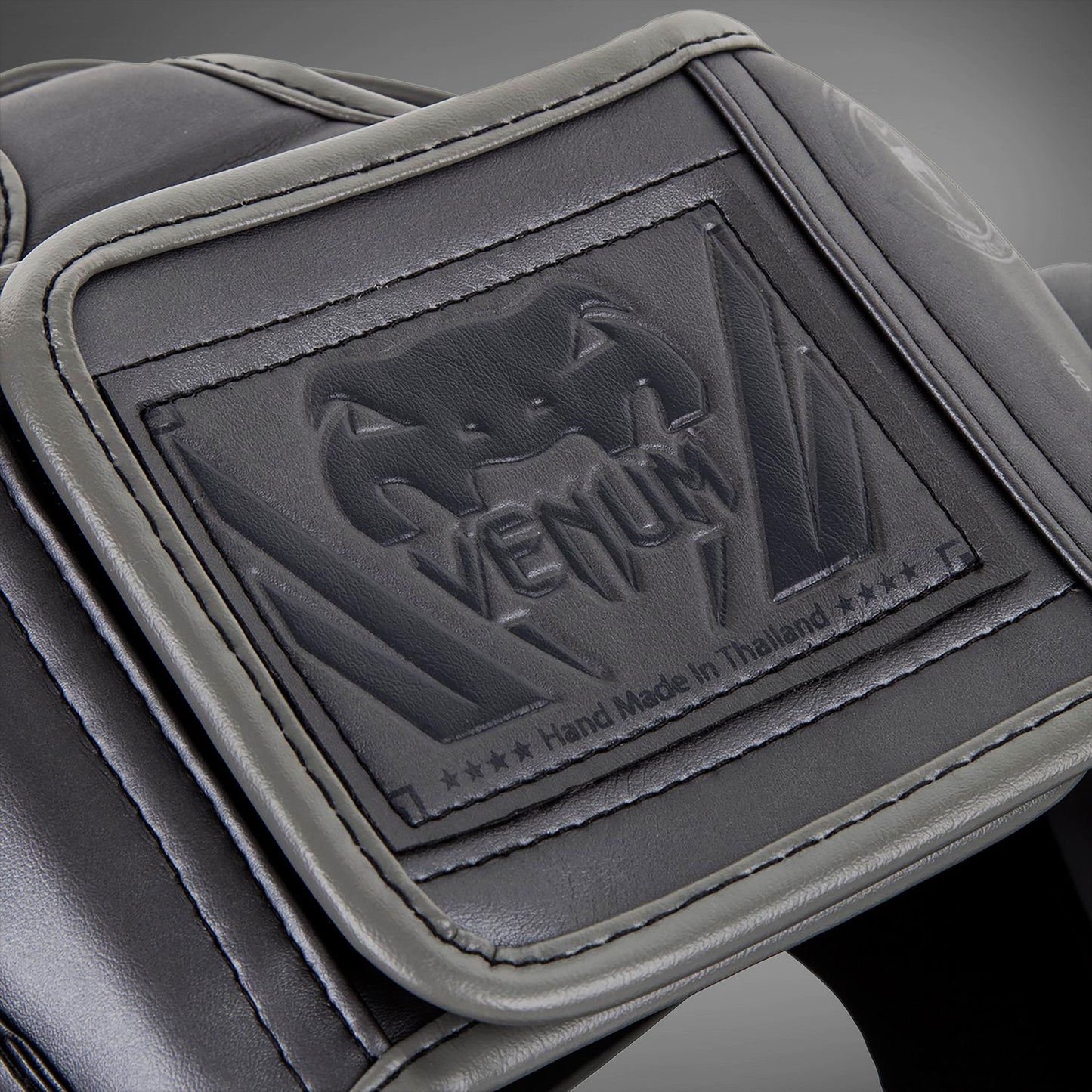 Venum Elite Kopfschutz – Grau/grau