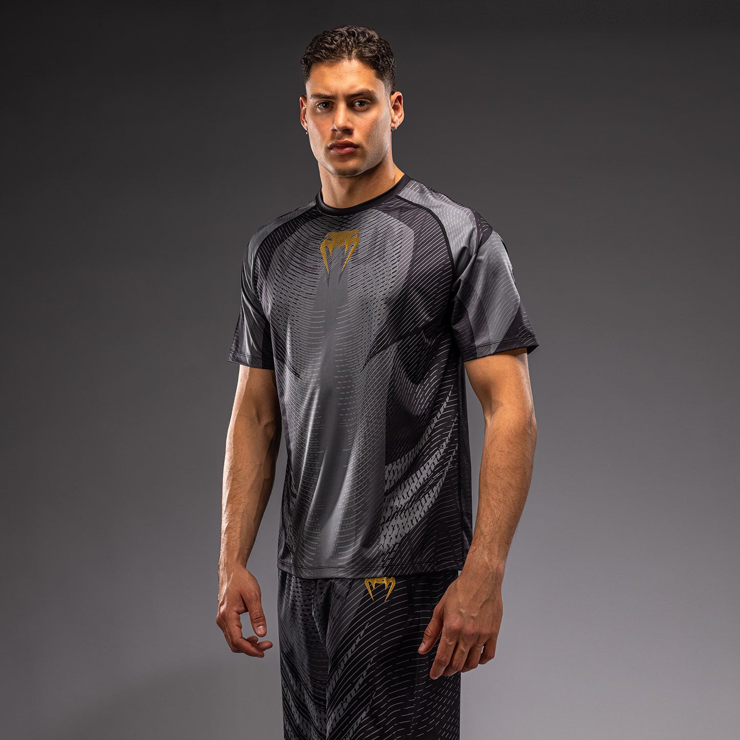 Venum Galactic 3.0 Dry-Tech T-Shirt - Schwarz/Gold