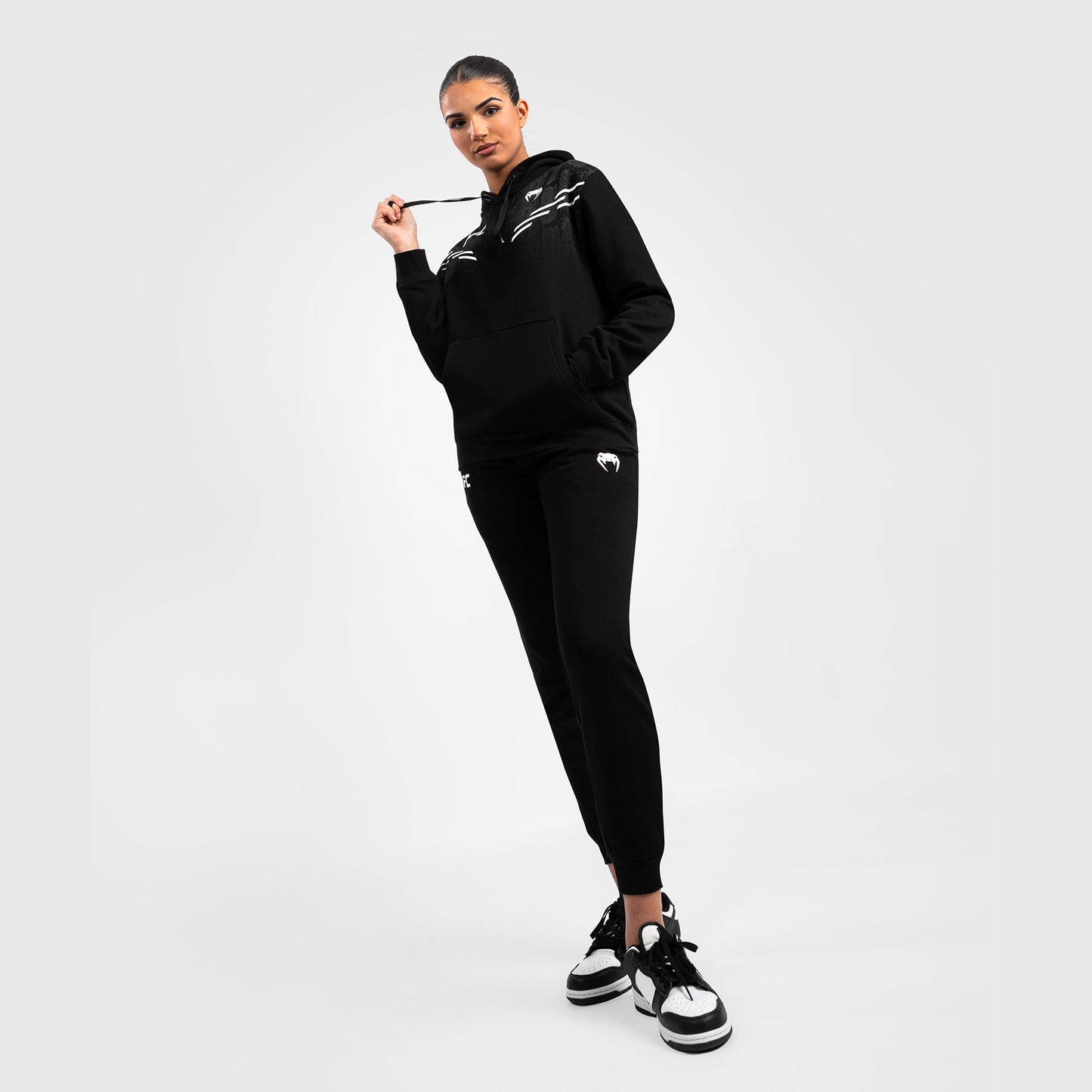 UFC Adrenaline by Venum Replica Damen Pullover Hoodie - Schwarz