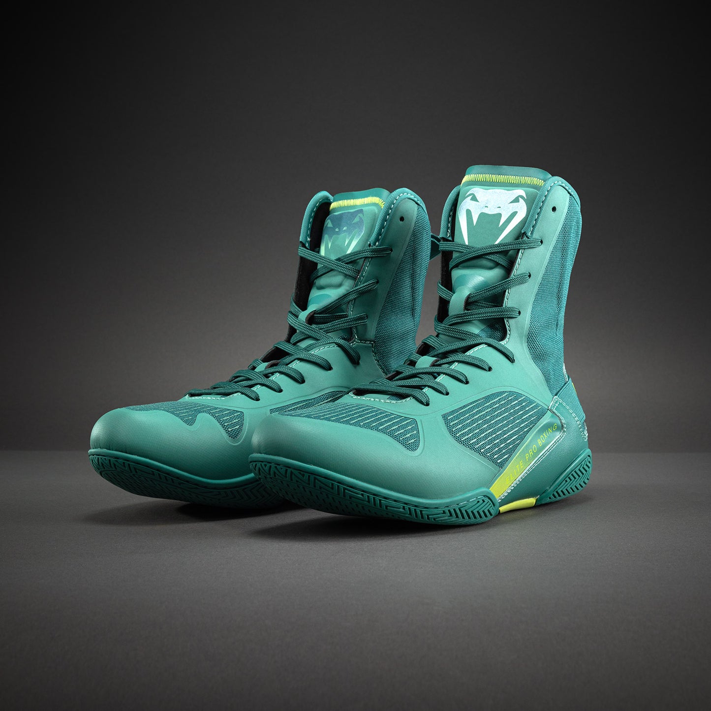 Venum Elite Neo Boxschuhe – Grün/Neongelb