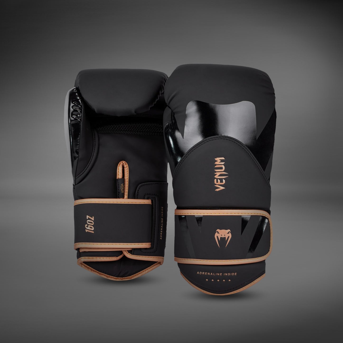 Venum Challenger 4.0 Boxhandschuhe - Schwarz/Bronze