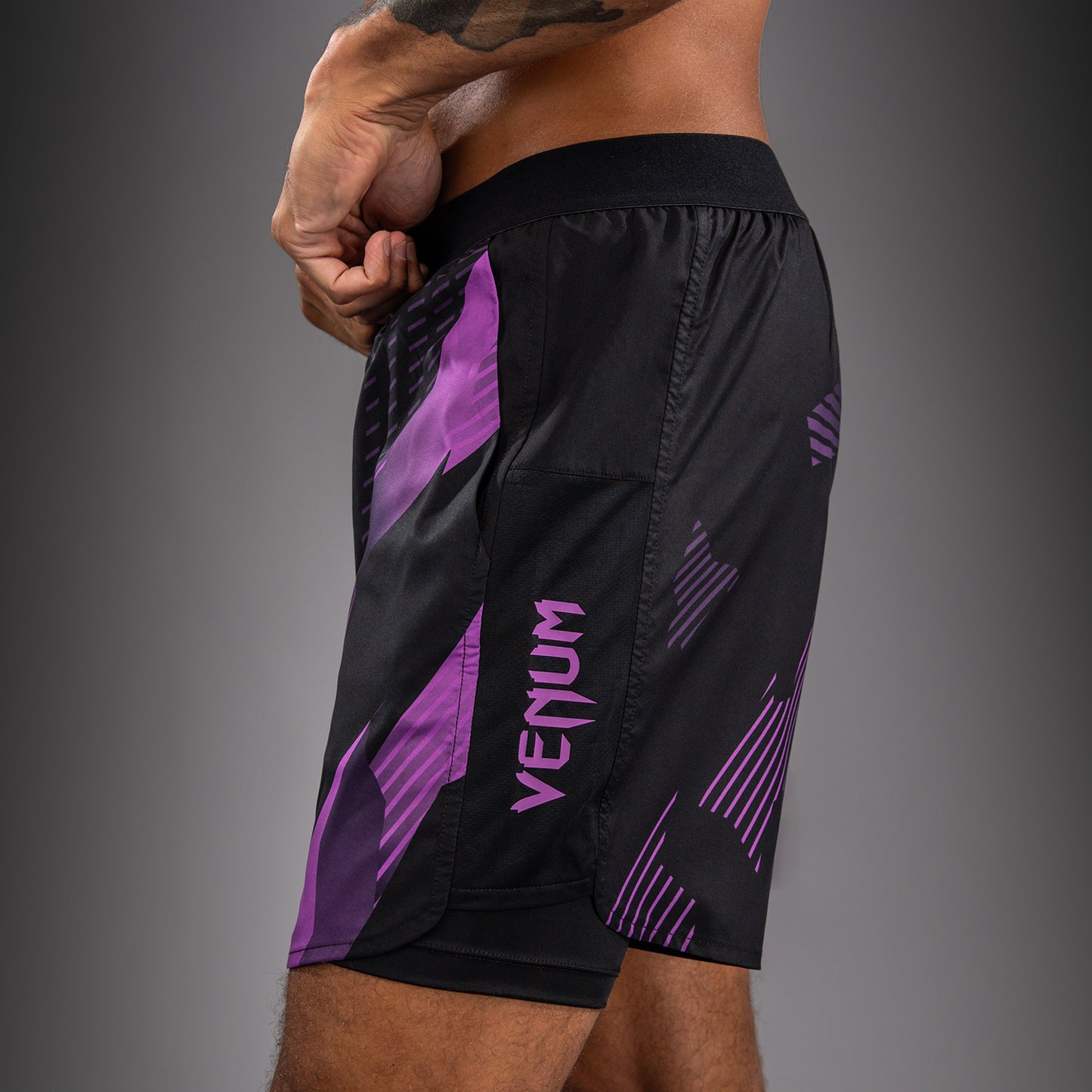 Venum No-Gi 6.0 Trainingsshorts - Schwarz/Lila