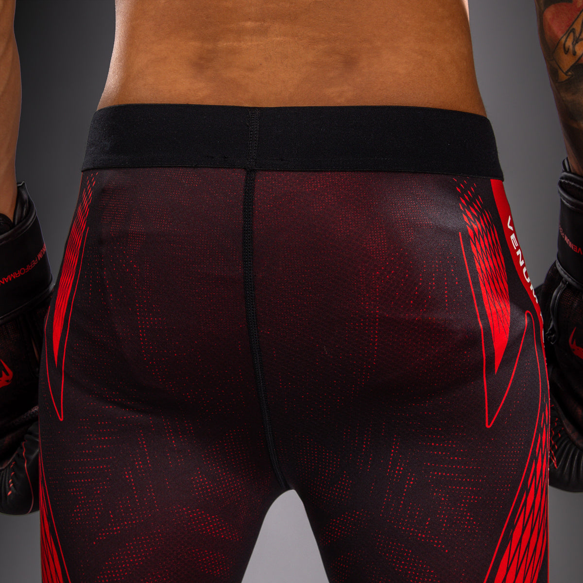 Venum Amazonia Reborn Kompressionshose - Schwarz/Rot