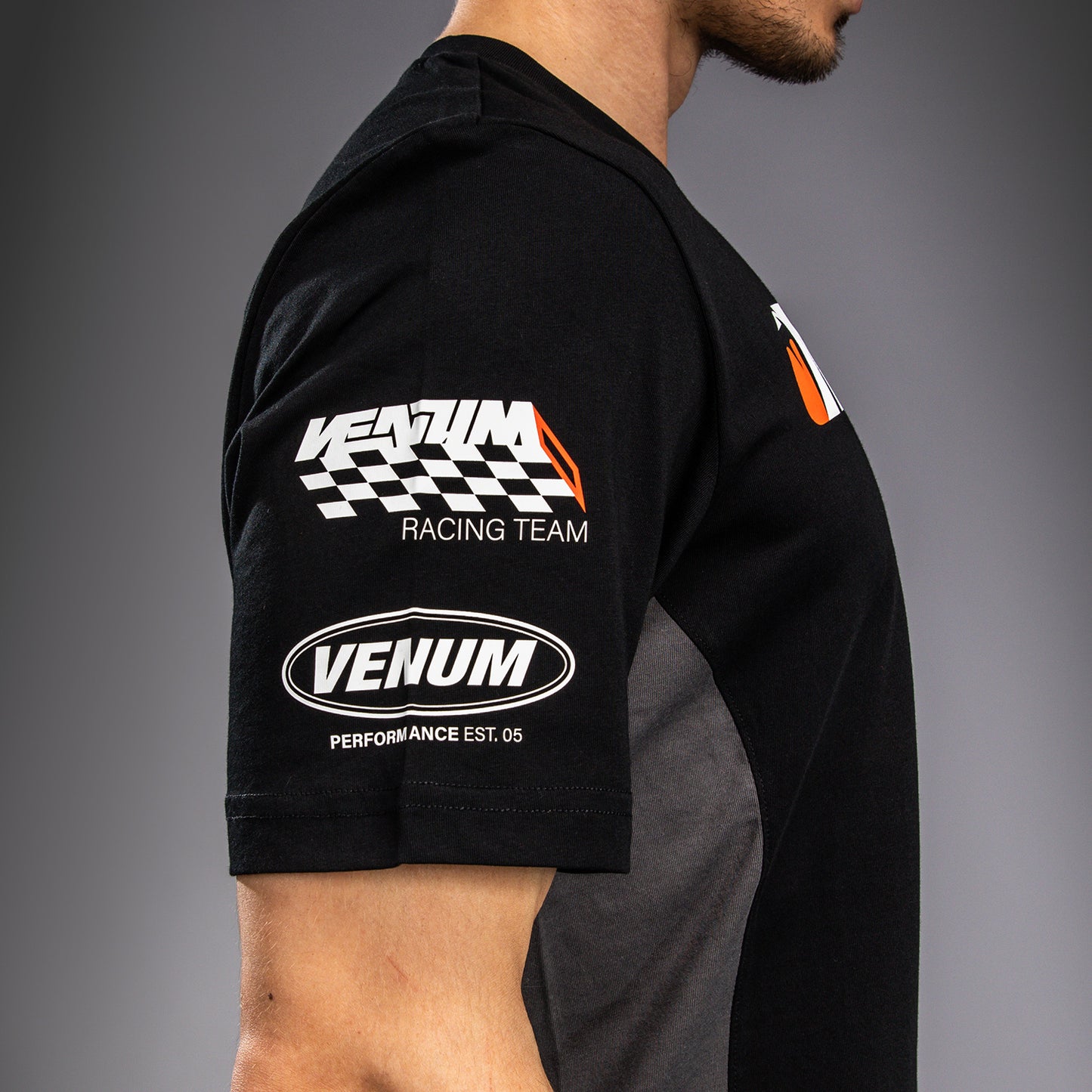 Venum Motorsport T-Shirt - Tiefschwarz