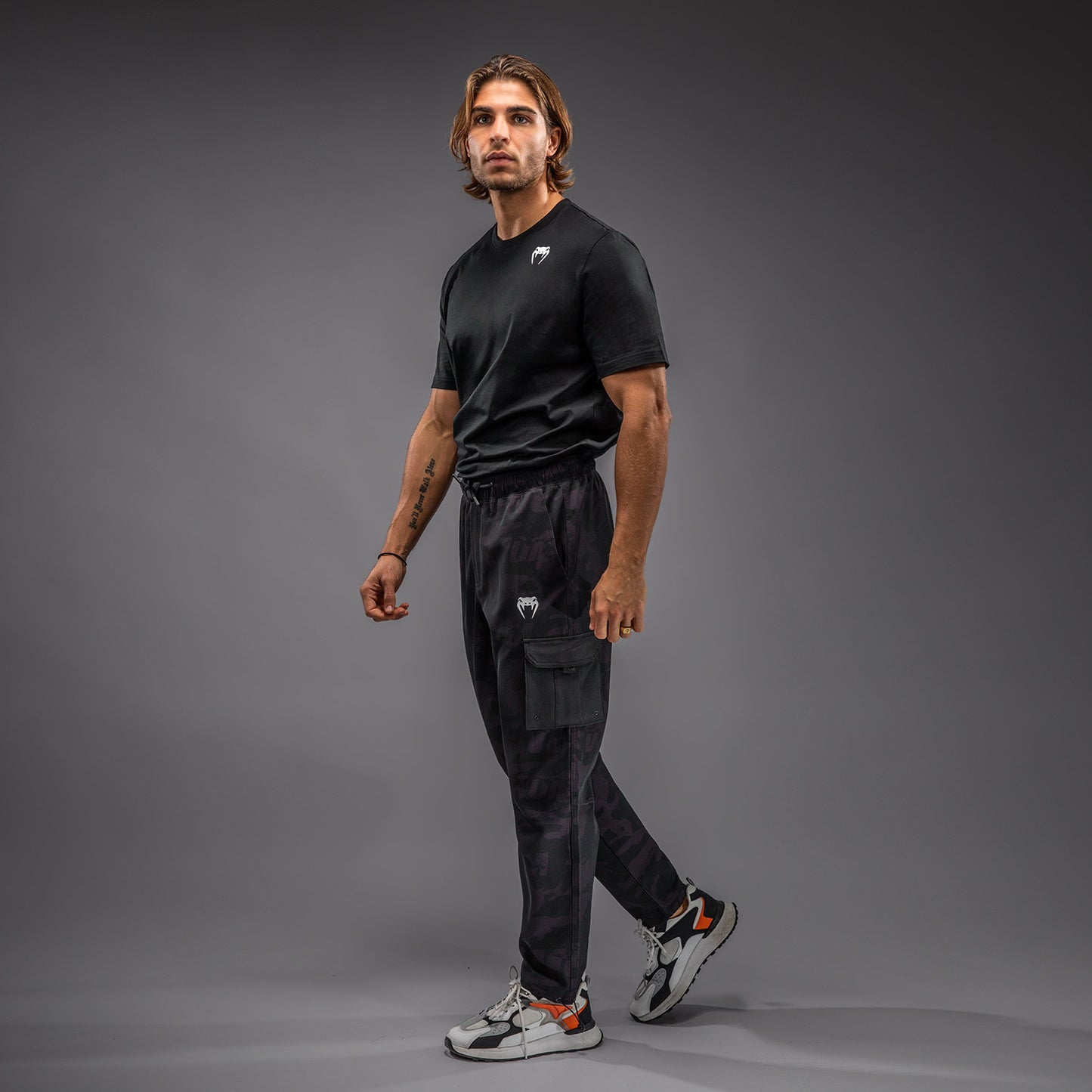 Venum Trooper Herren Trainingshose - Schwarz/Violett