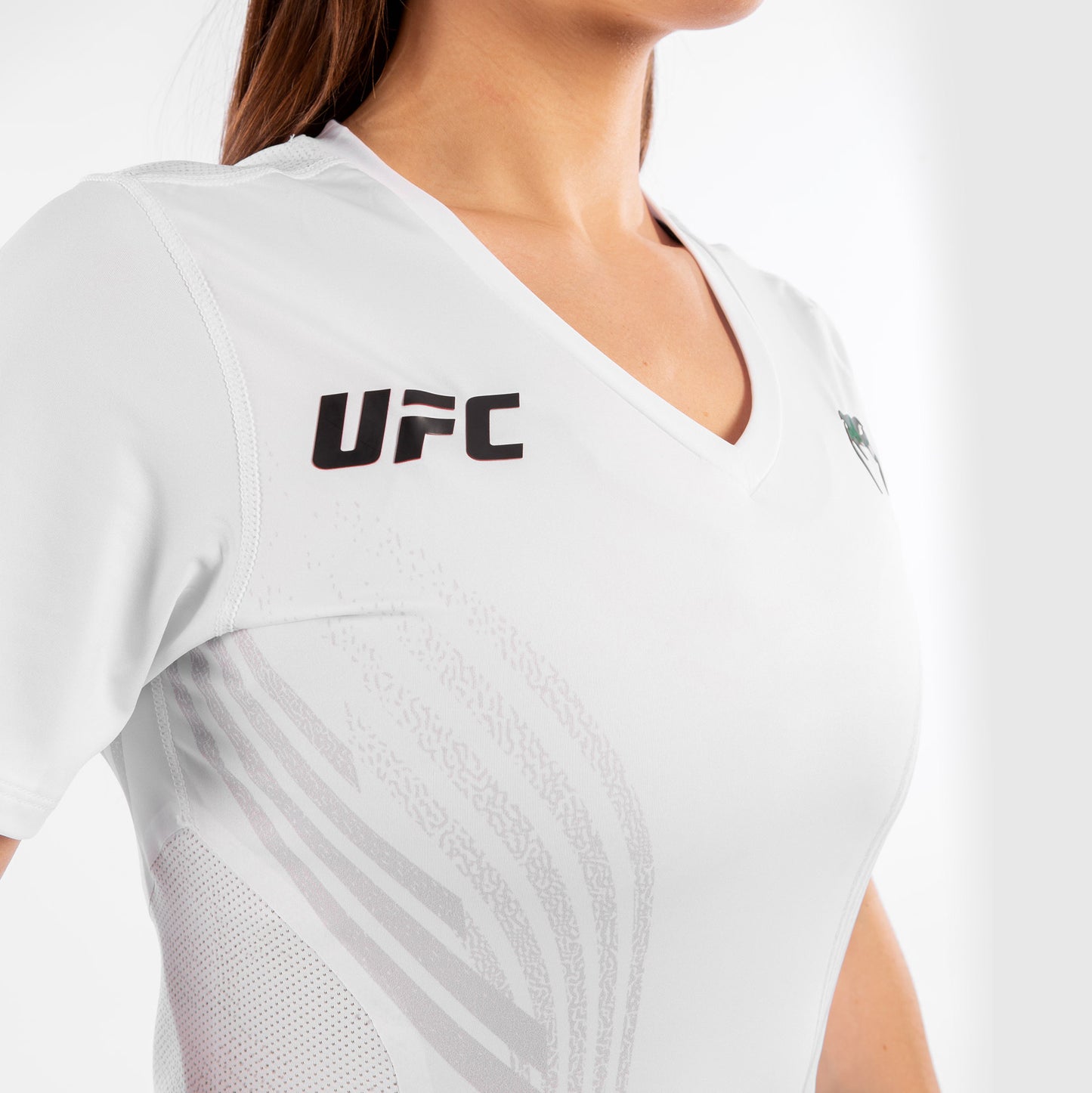 UFC Venum Personalisiert Authentic Fight Night Damen Walkout Trikot - Weiß