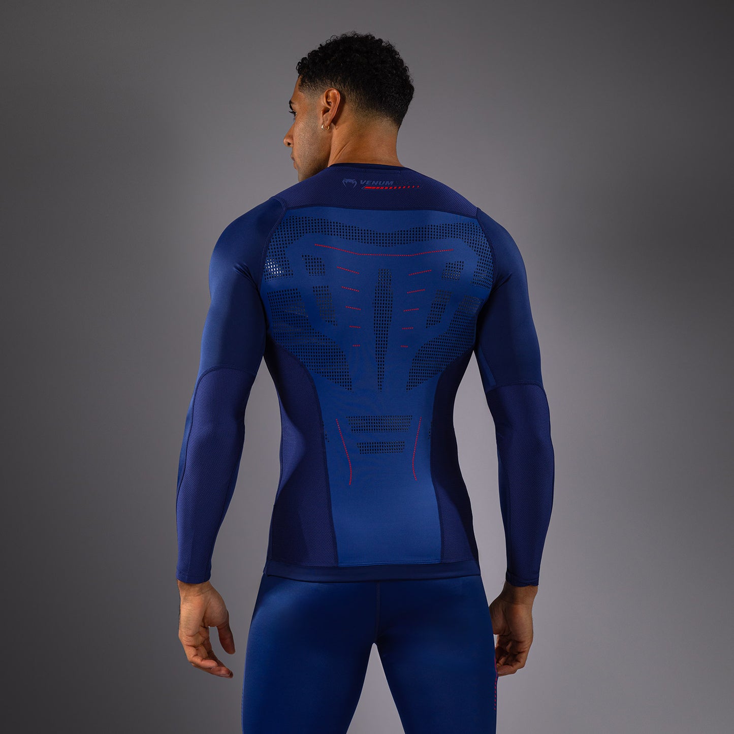 Venum Technical 3.0 Langarm Rashguard - Nachtblau