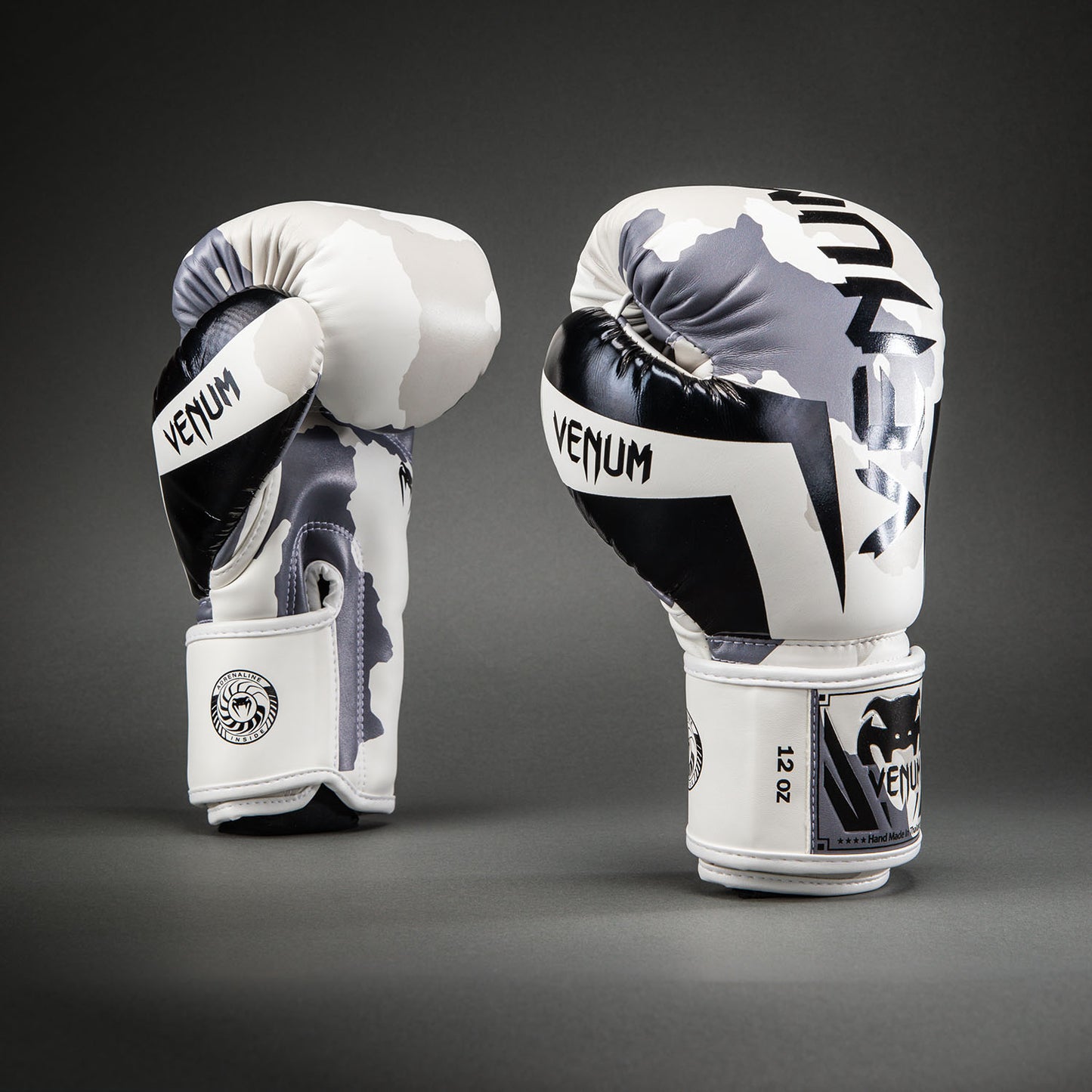 Venum Elite Boxhandschuhe - Weiß/Hellgrau