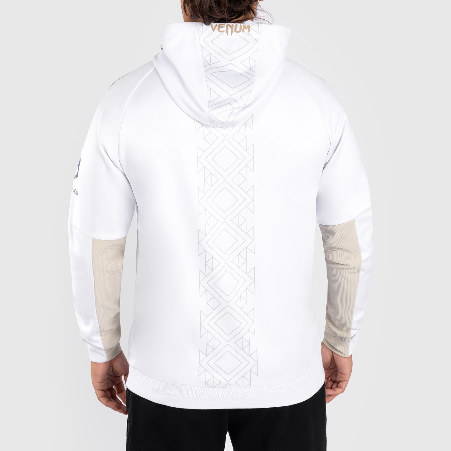 Noche UFC by Venum Authentic Fight Night Herren Walkout Hoodie - Weiß