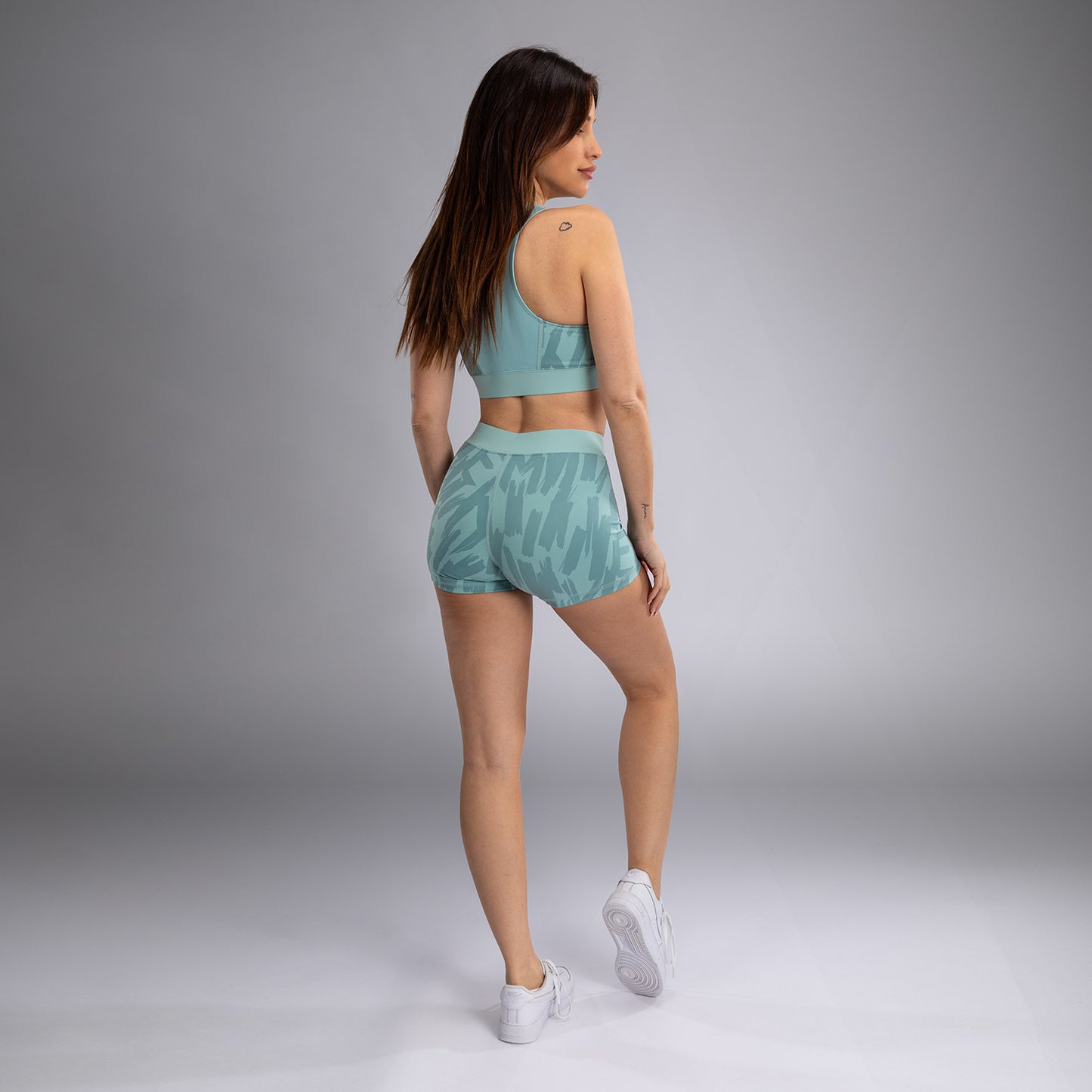 Venum Graffiti Frauen Kompressionsshorts - Aqua