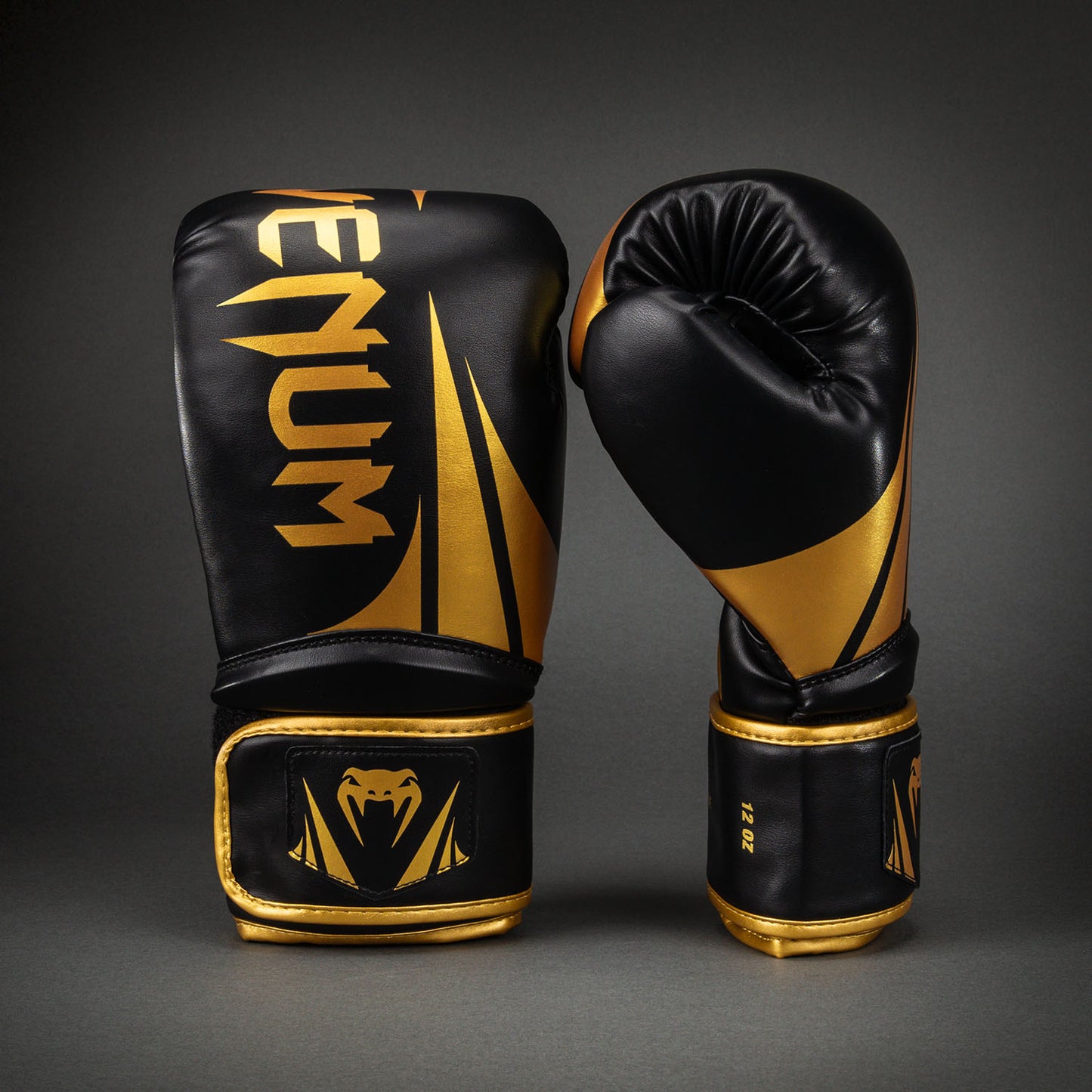 Venum Challenger 2.5 Boxhandschuhe – Schwarz/Gold
