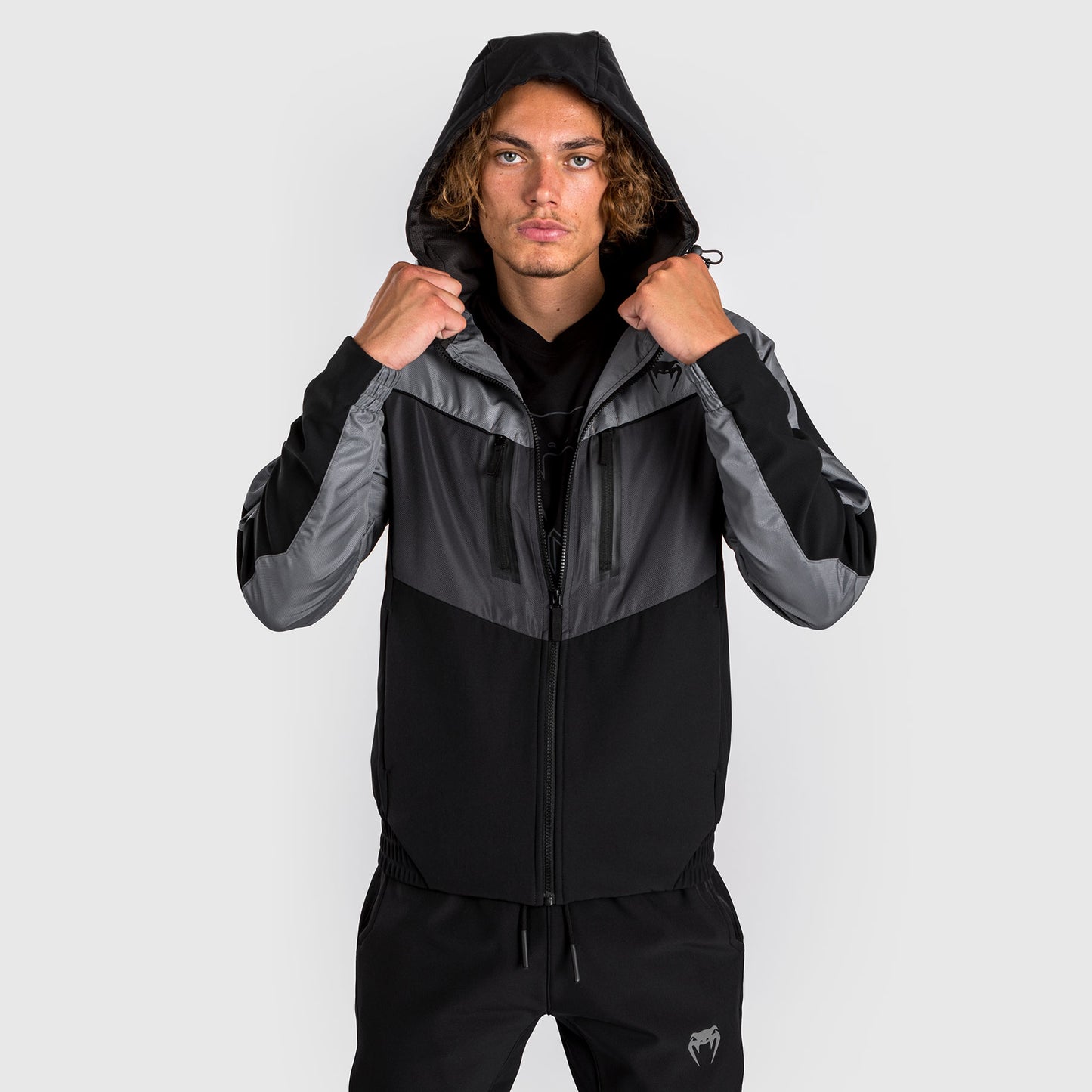 Venum Laser 3.0  Trainingsjacke - Schwarz/Grau