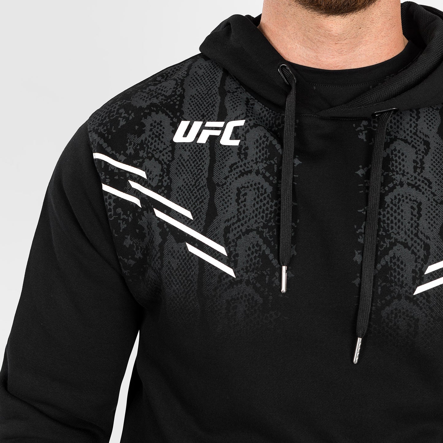 UFC Adrenaline by Venum Replica Herren Pullover Hoodie - Schwarz