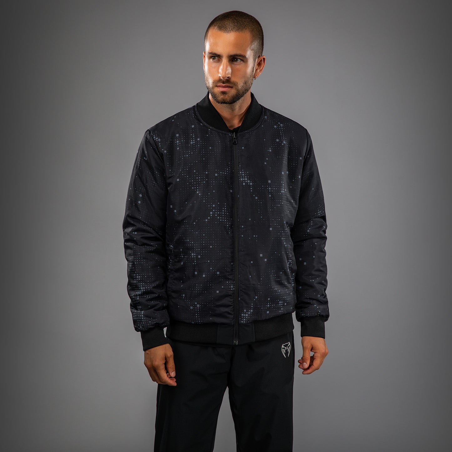 Venum Eclipse Bomberjacke – Schwarz/Ivory