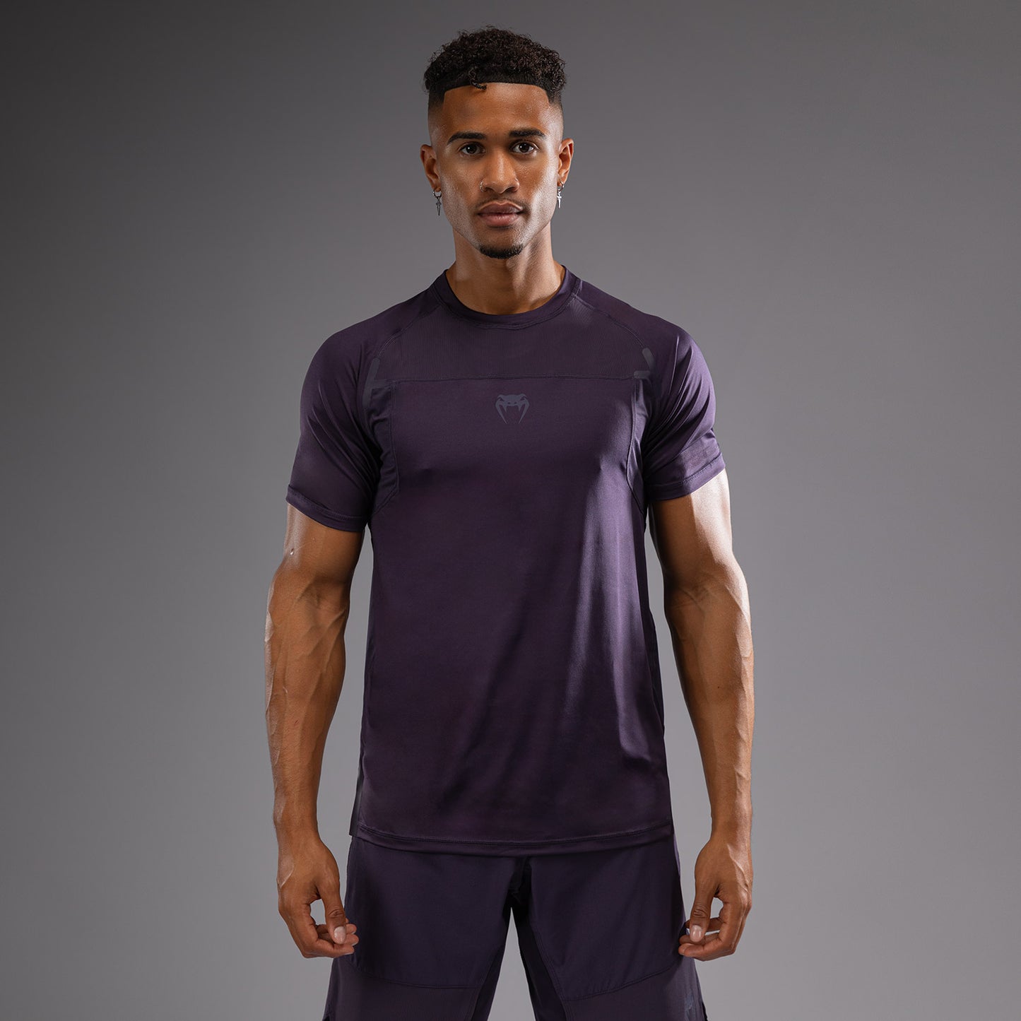 Venum G-Fit Air Herren Dry-Tech T-Shirt - Dunkelviolett