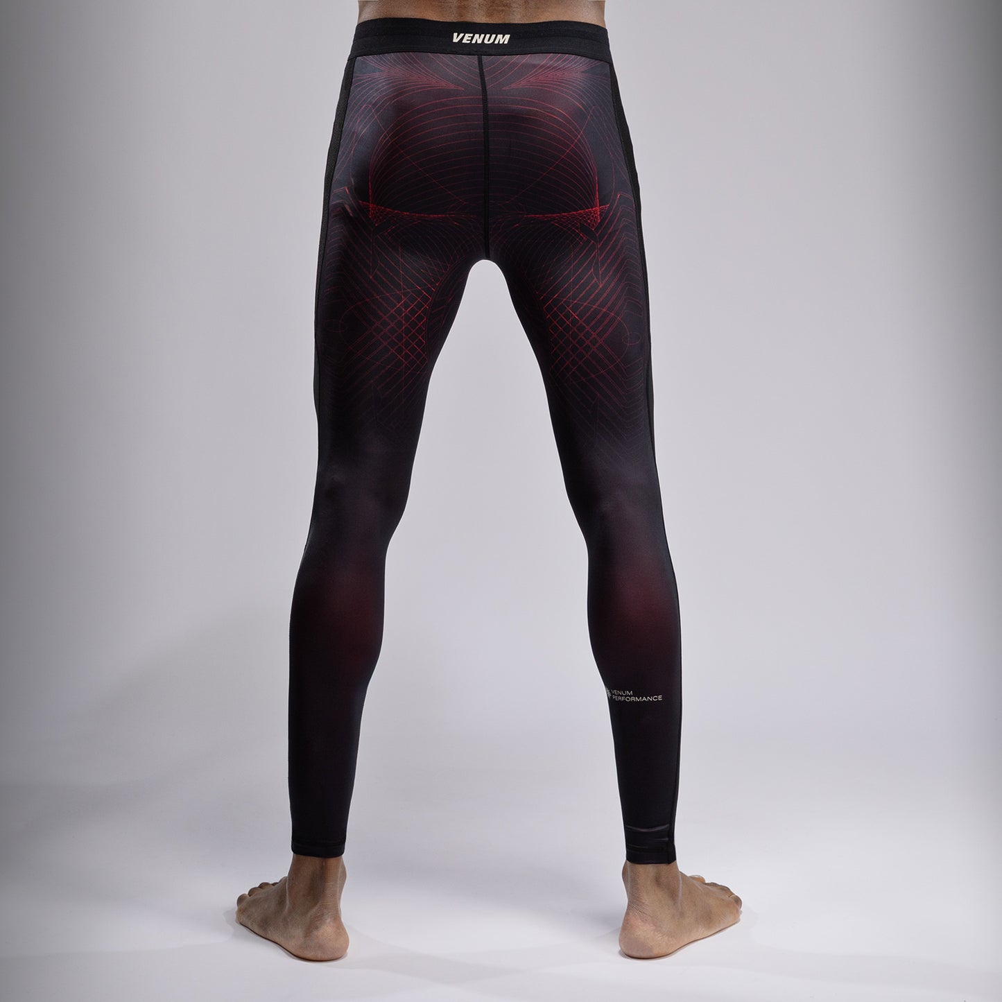 Venum G-Fit Air Herren Spats - Tiefschwarz/Feuerrot