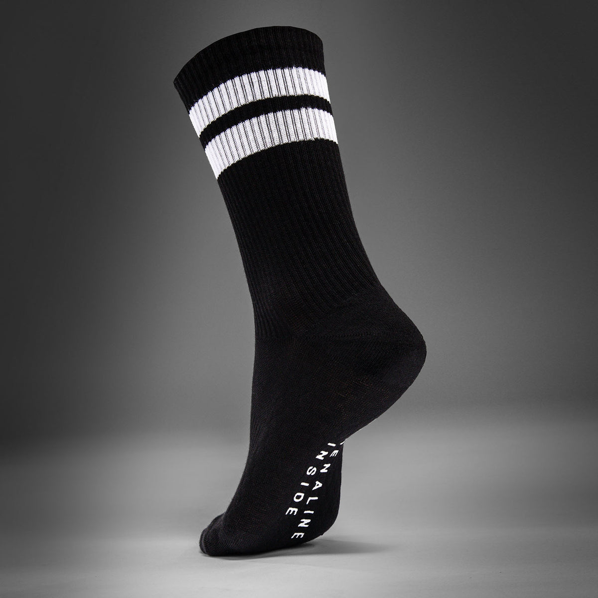 Venum Adrenaline Crew-Socken 3er-Pack - Schwarz/Weiß