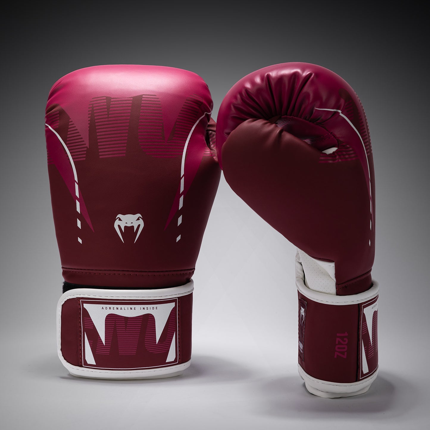 Venum Adrenaline Boxhandschuhe – Burgunderrosa/Pink