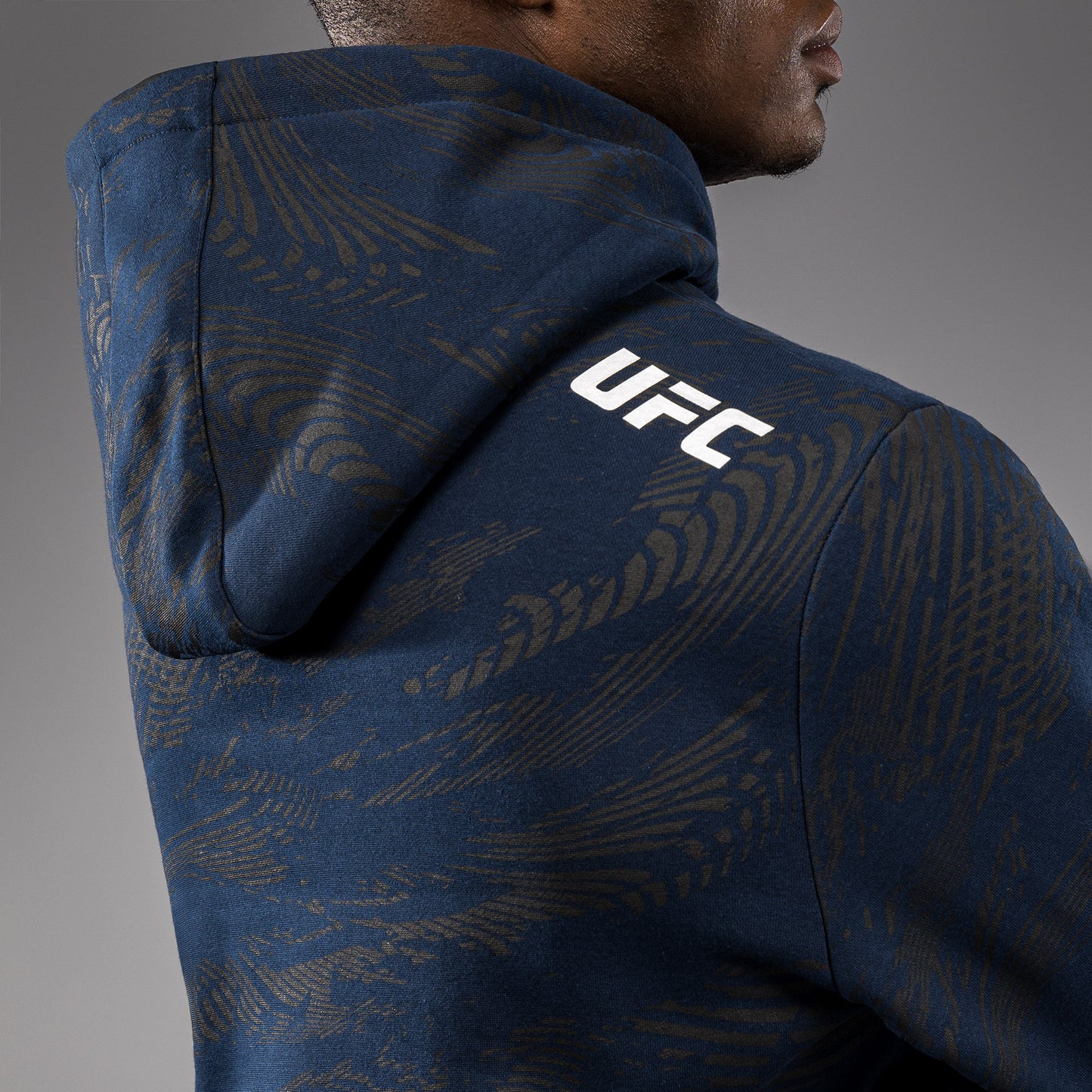 UFC Fusion by Venum Fight Week Herren Pullover Hoodie - Ozeanisches Blau
