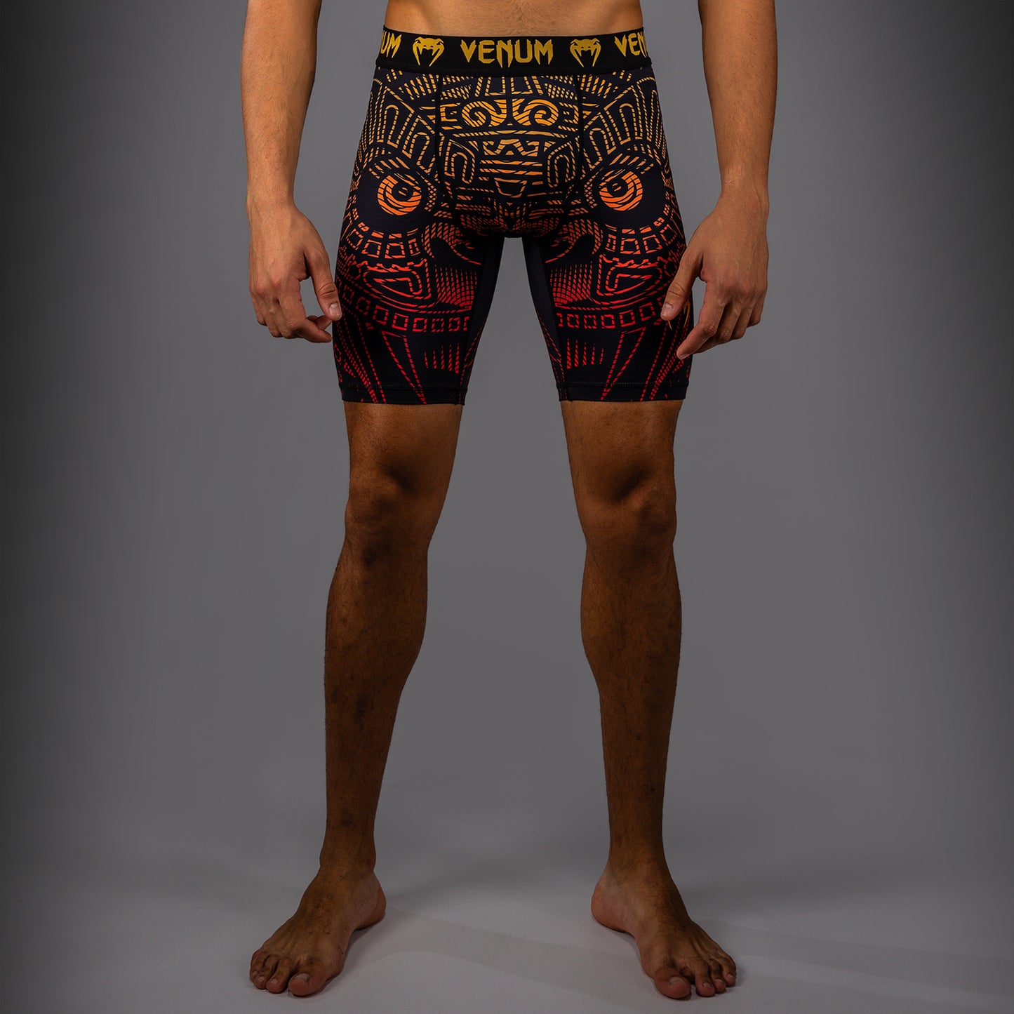 Venum Quetzal Fury Vale Tudo - Schwarz/Fury Rot/Tangerine