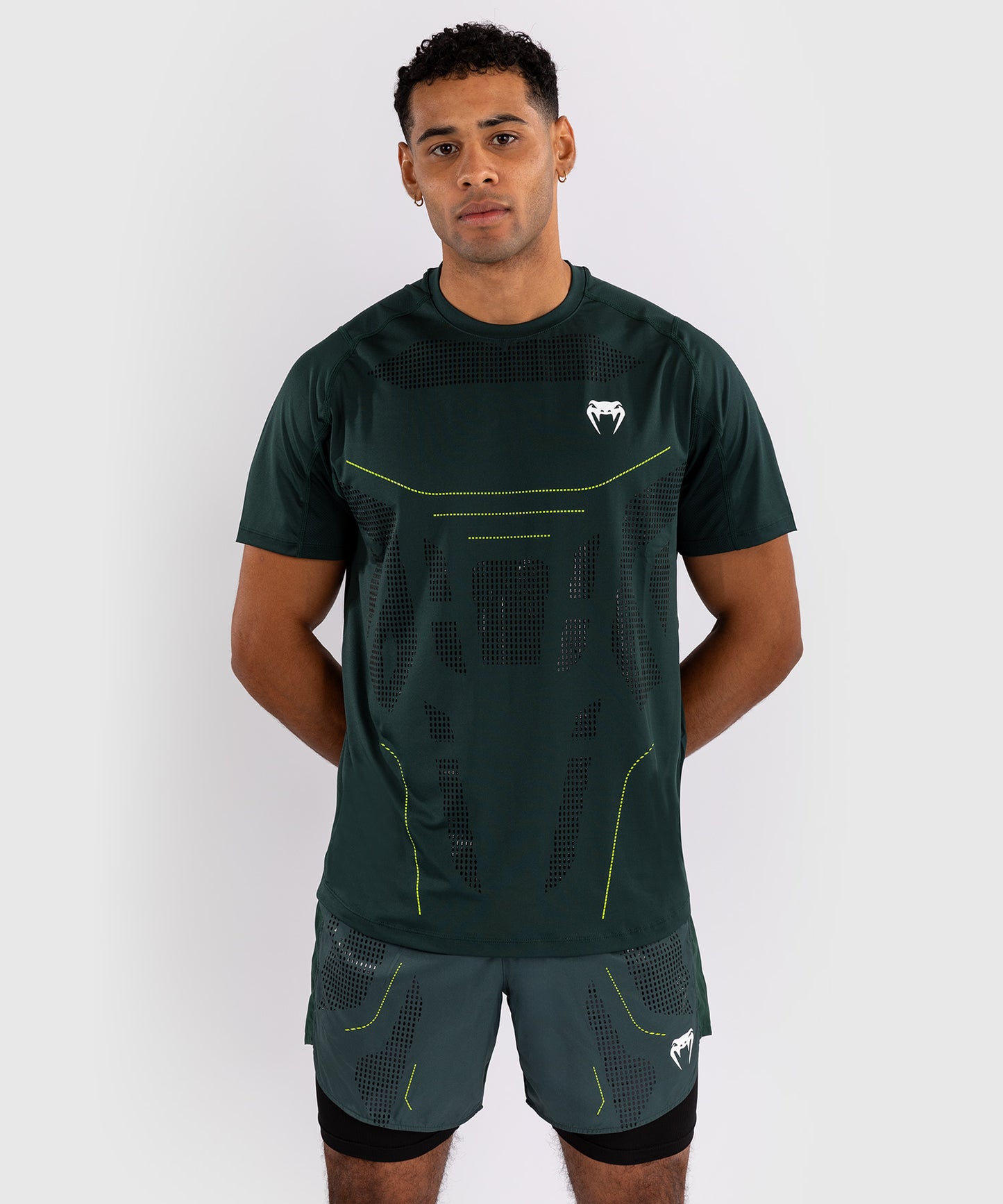 Venum Technical 3.0 Dry-Tech T-Shirt - Waldgrün