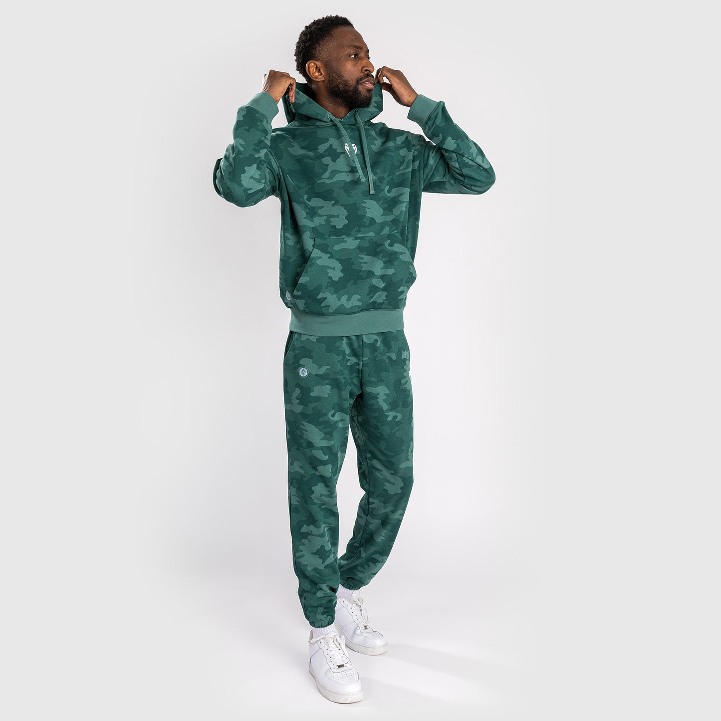 Venum Vortex XL Herren Kapuzenpullover - Türkis Camo