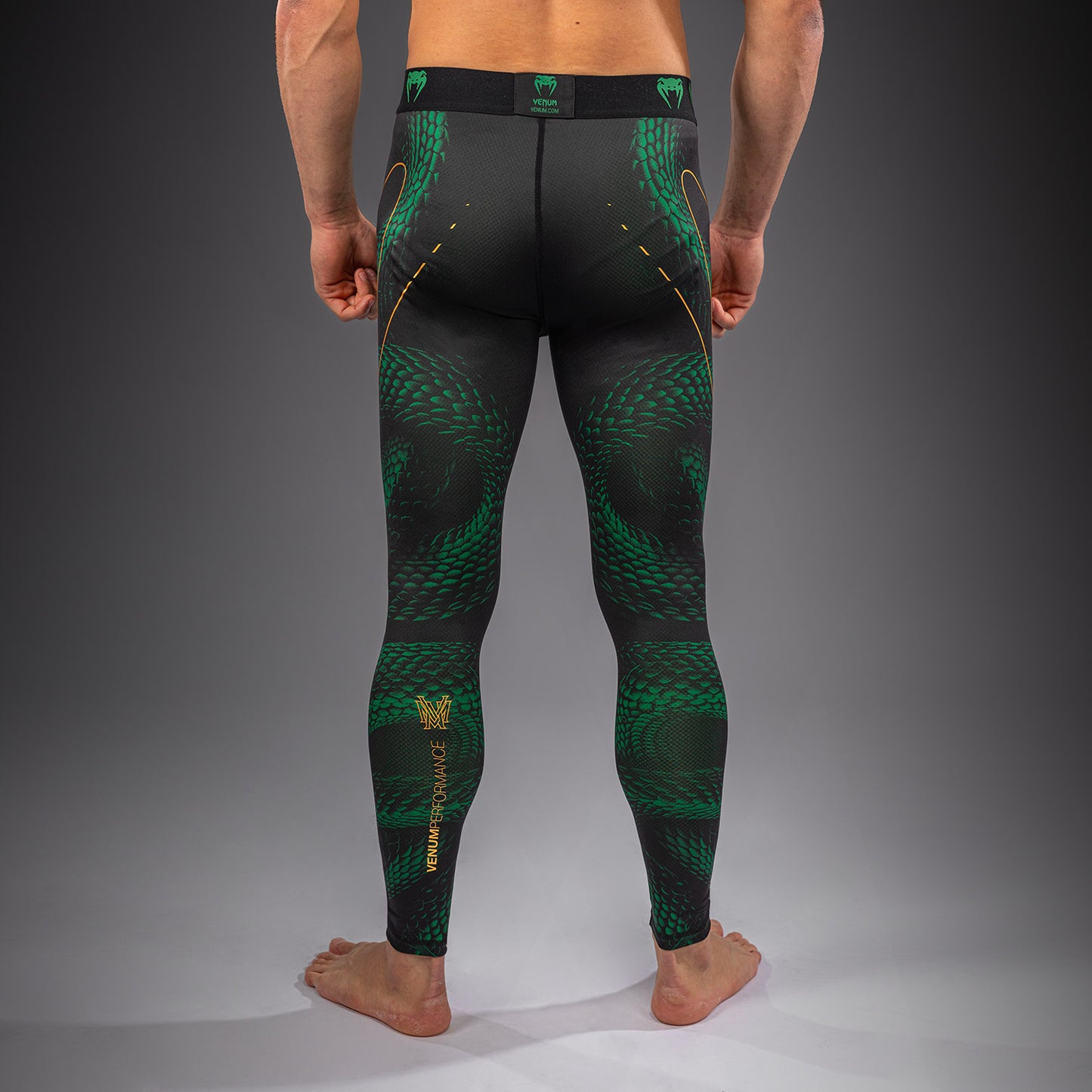 Venum Matupa Spats - Schwarz/Grün/Gold