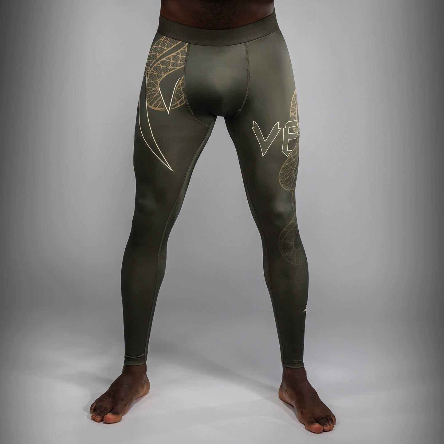 Venum Serpenti Spats – Khaki/Bronze/Ivory