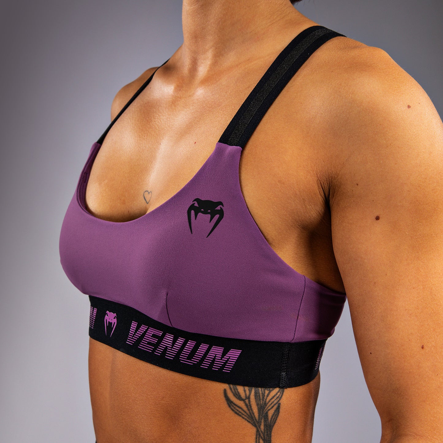 Venum Elevate Sport-BH für Frauen - Dusky Orchid