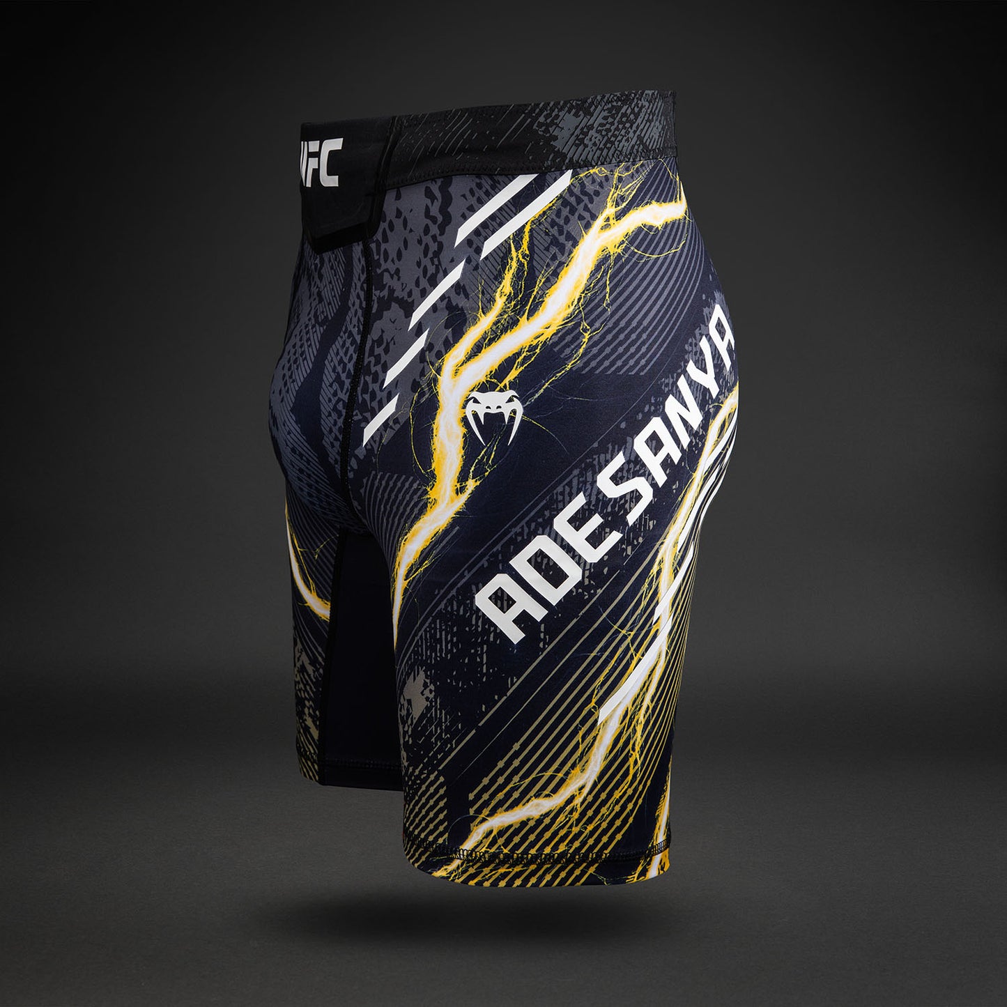 UFC Unrivaled by Venum Israel Adesanya Herren Vale Tudo Shorts - Schwarz