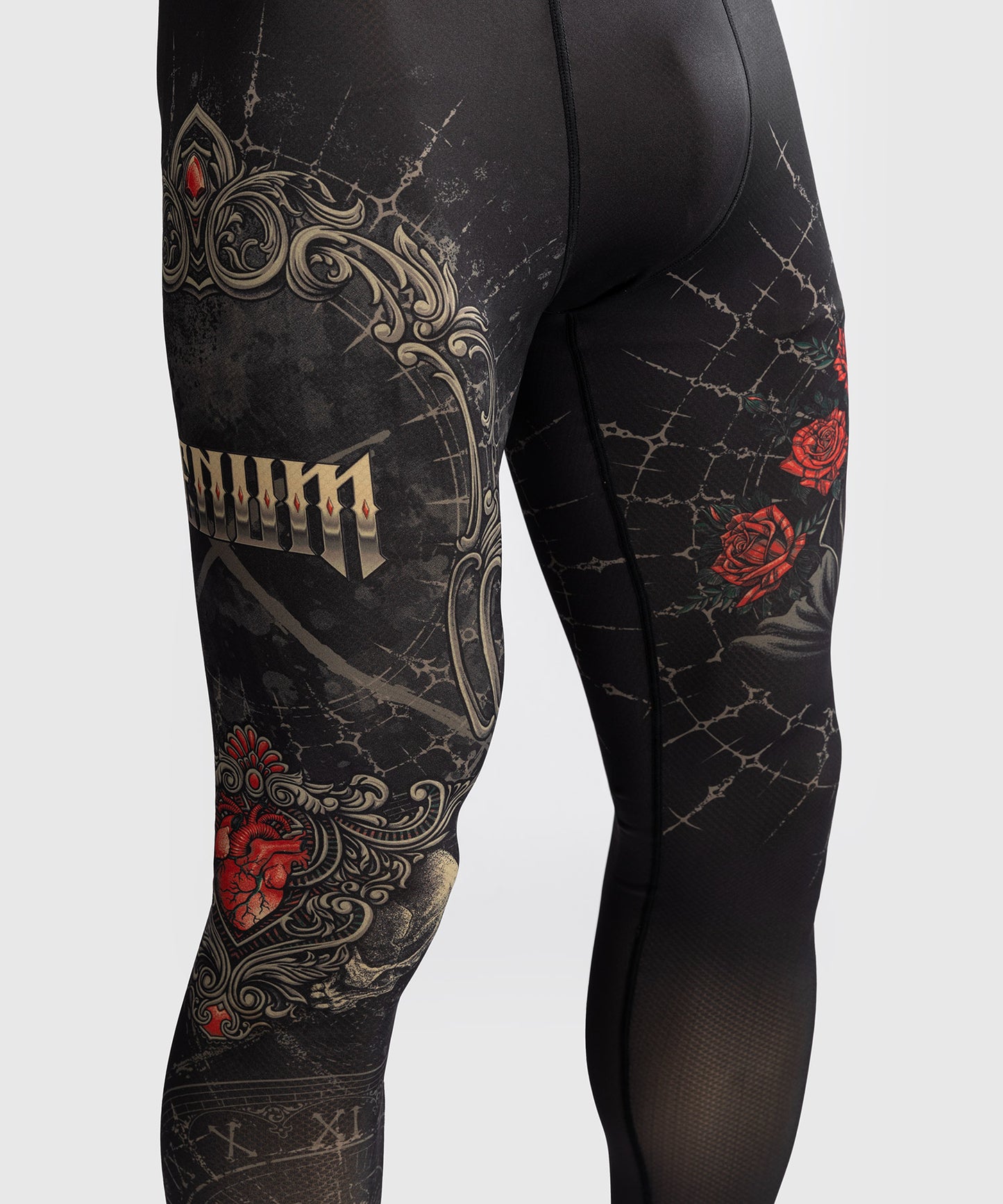 Venum Santa Muerte 5.0 Herren Spats - Tiefes Schwarz/Gold