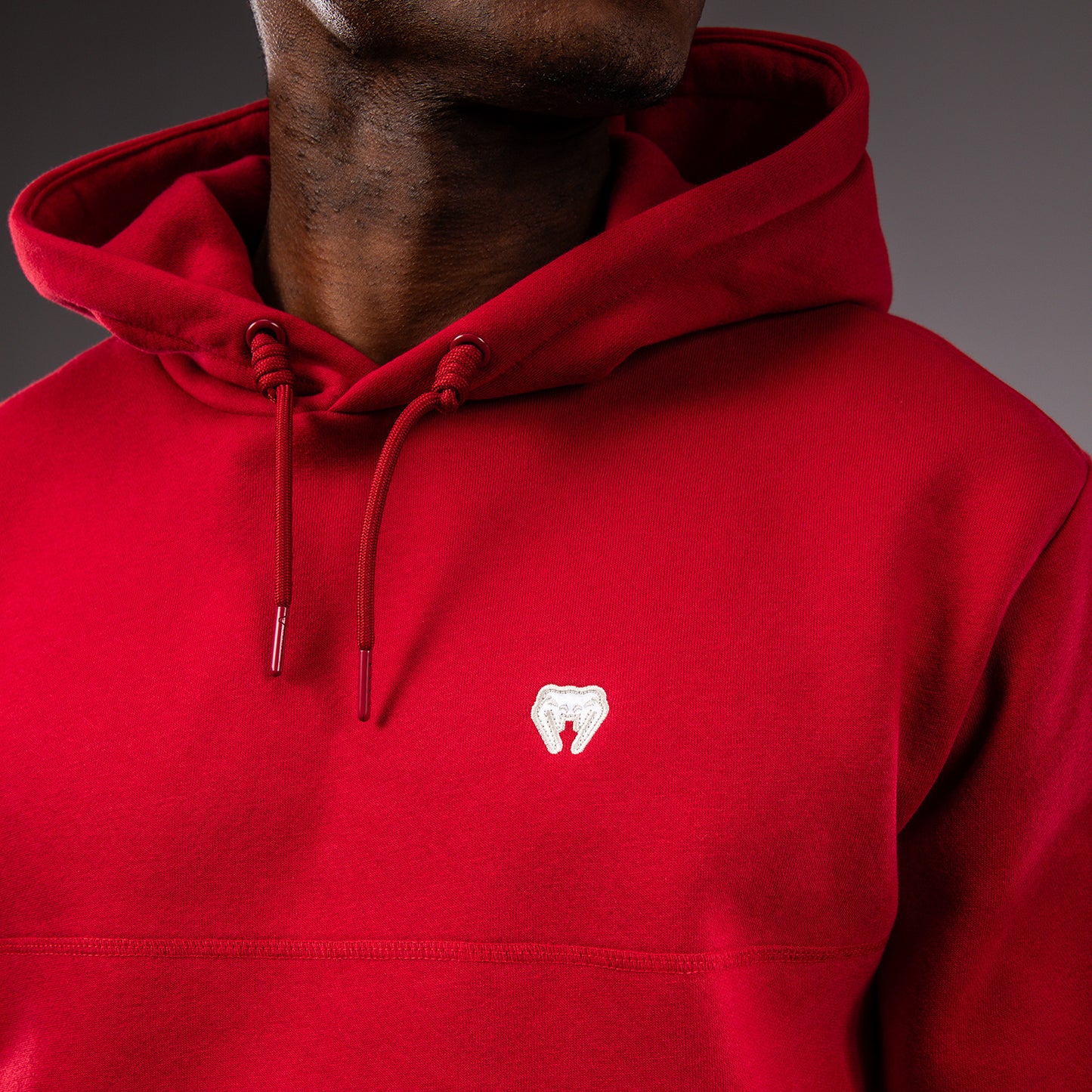 Venum Silent Power Hoodie - Kirschrot