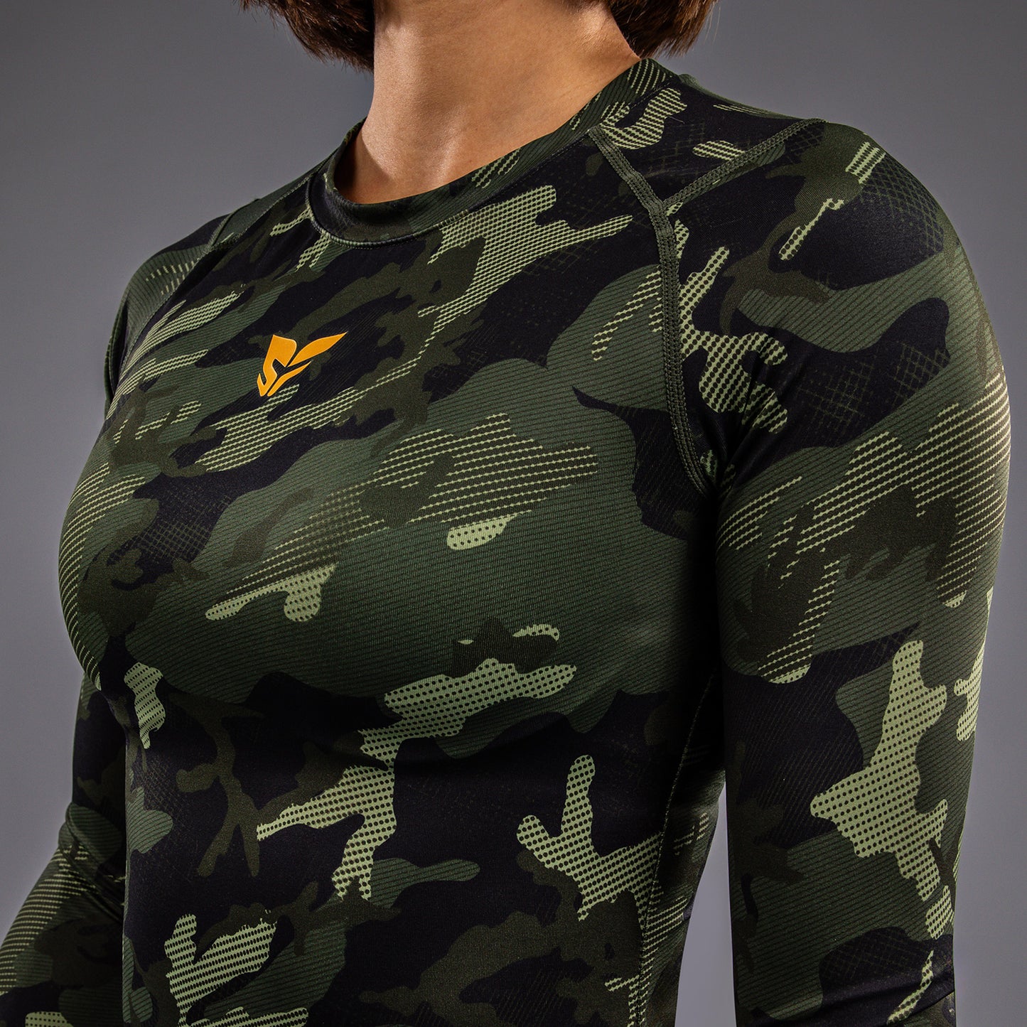 Venum x Sophia Rose Damen Langarm Rashguard - Forest Camo