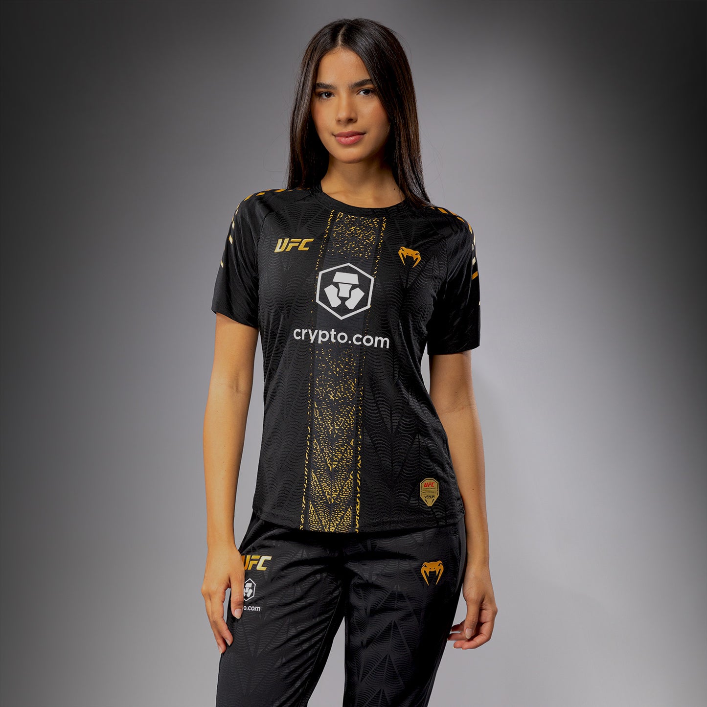 UFC Zenith by Venum Authentic Fight Night Offizielles Walkout-Trikot Damen - Champion