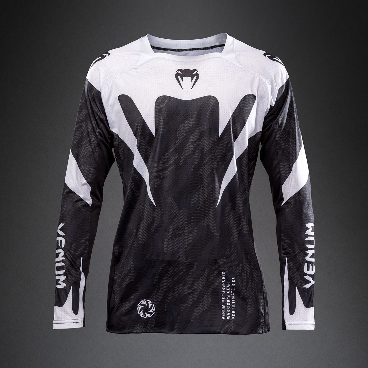 Venum MX Elite Motorsports-Trikot - Schwarz