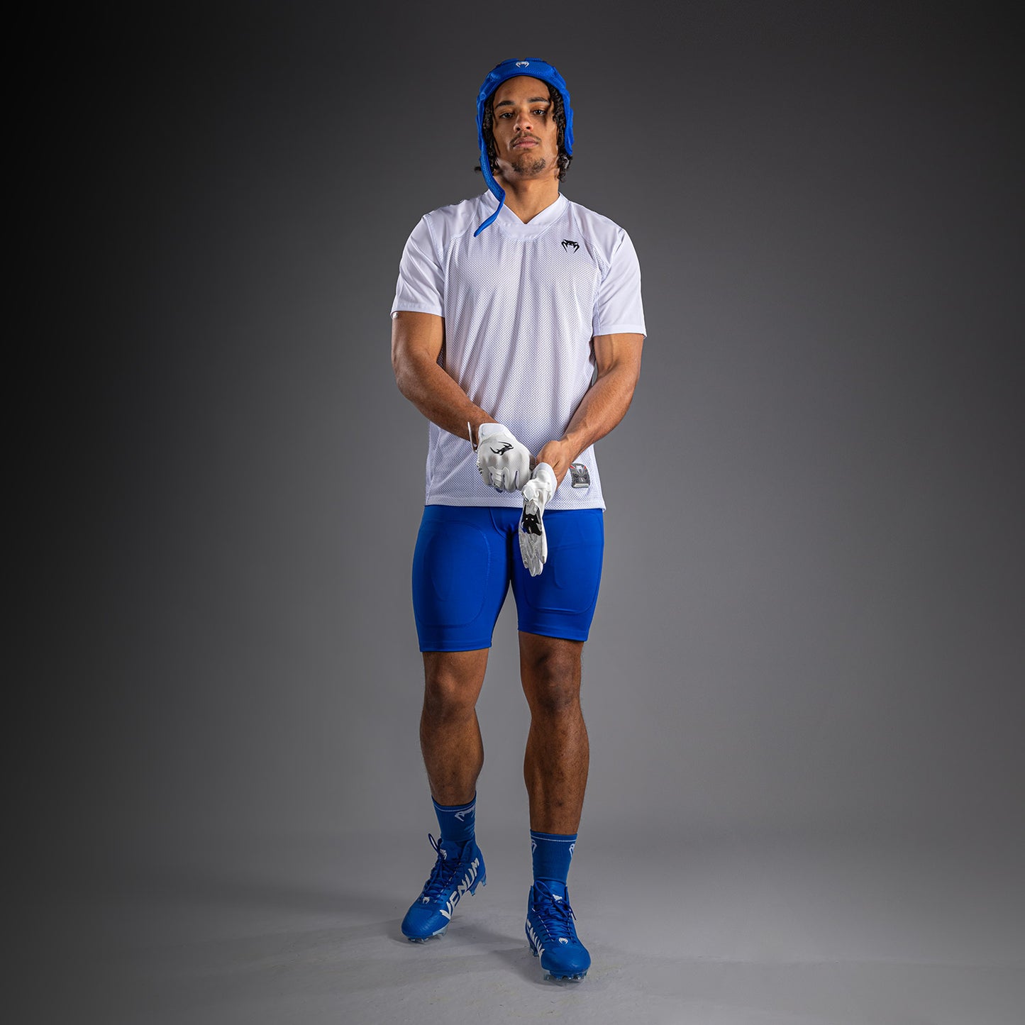 Venum Elite Fußball Kompressionsshorts - Königsblau