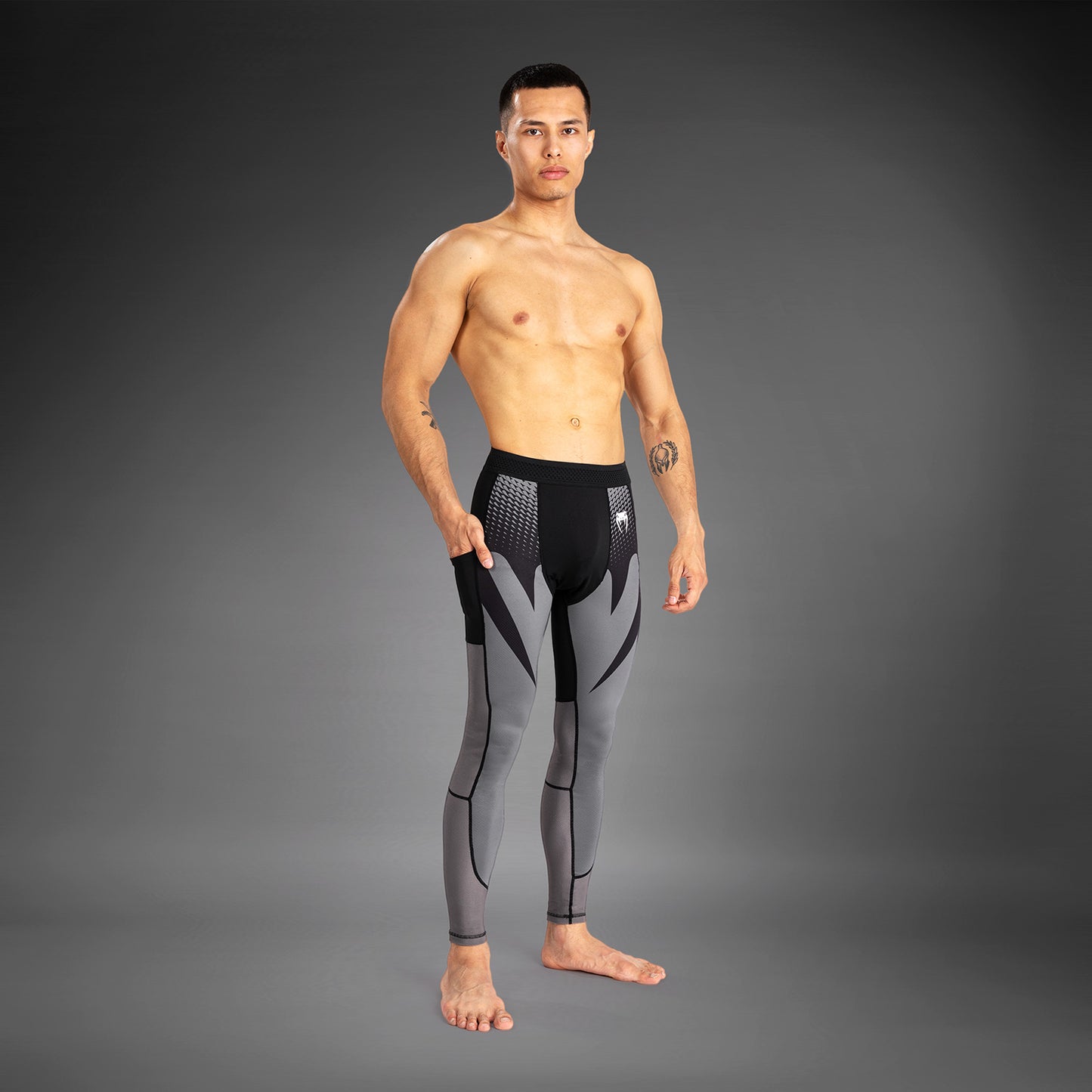 Venum Attack Herren Gamaschen - Schwarz