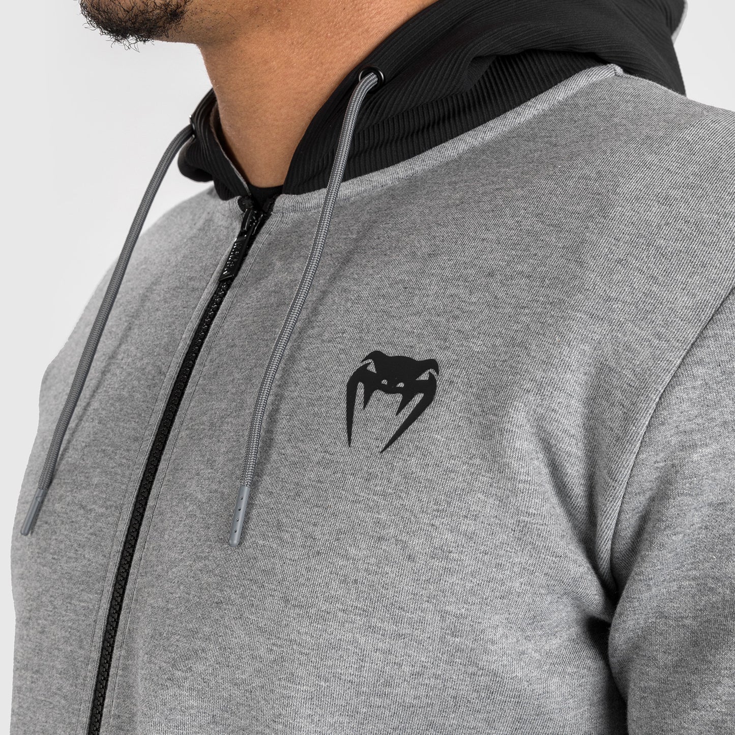Venum Contender 4.0 Herren Hoodie - Grau/Schwarz