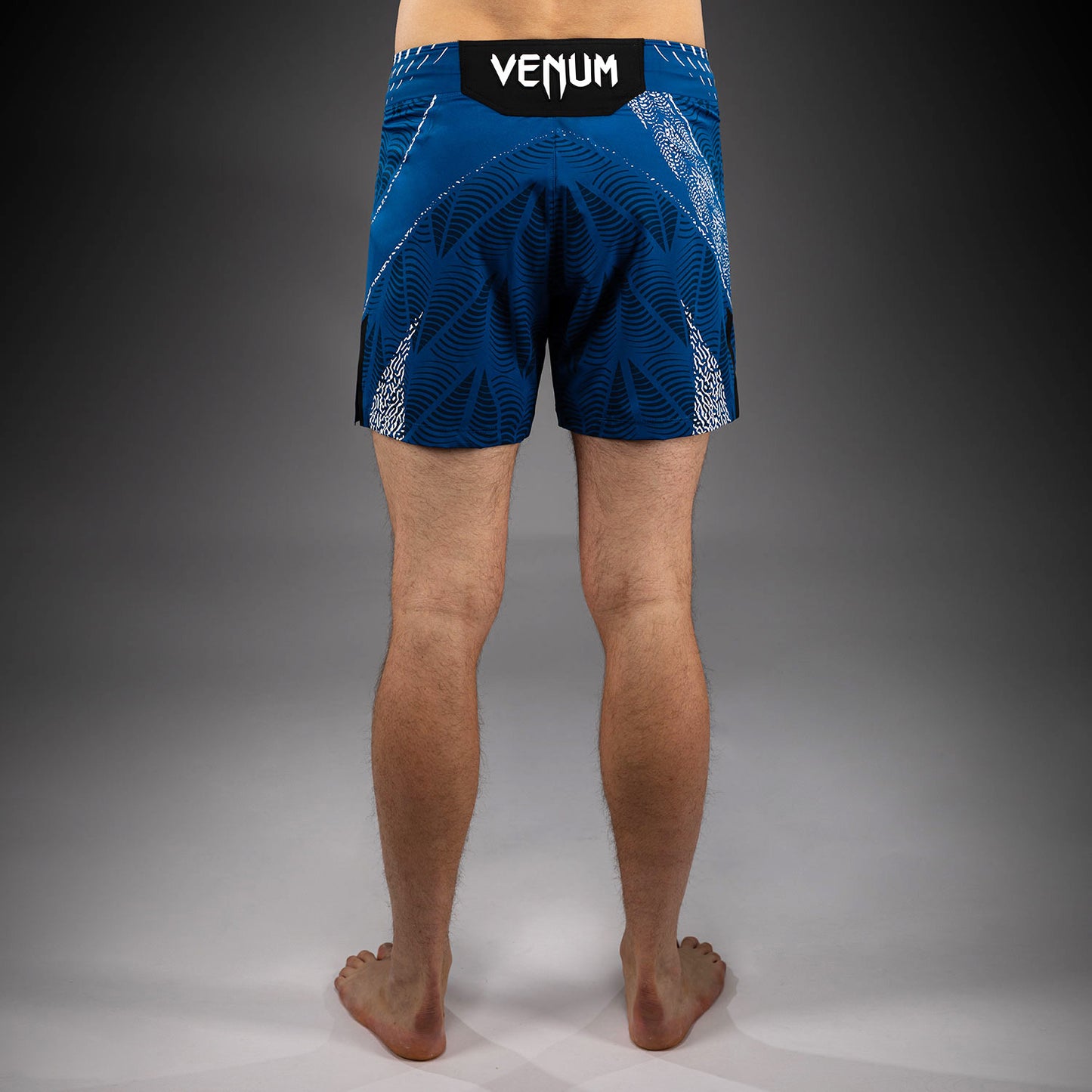 UFC Zenith by Venum Authentic Fight Night Kurze Passform Fight Short Herren Personalisiert - Blau