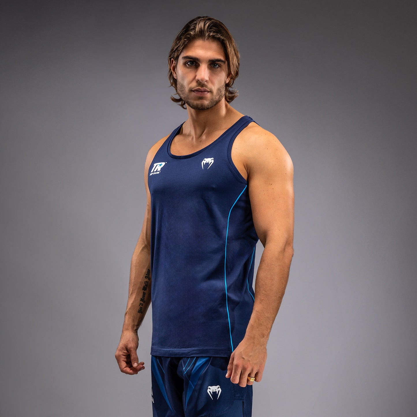 Venum x Top Rank Original Herren Tanktop - Marineblau