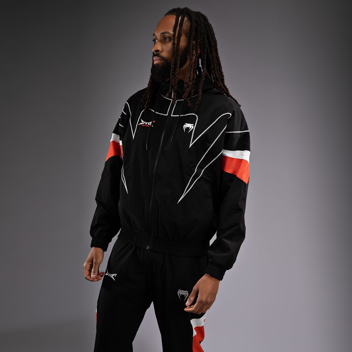 Venum x DTR Fight Attack 90 Trainingsanzugjacke - Schwarz/Orange