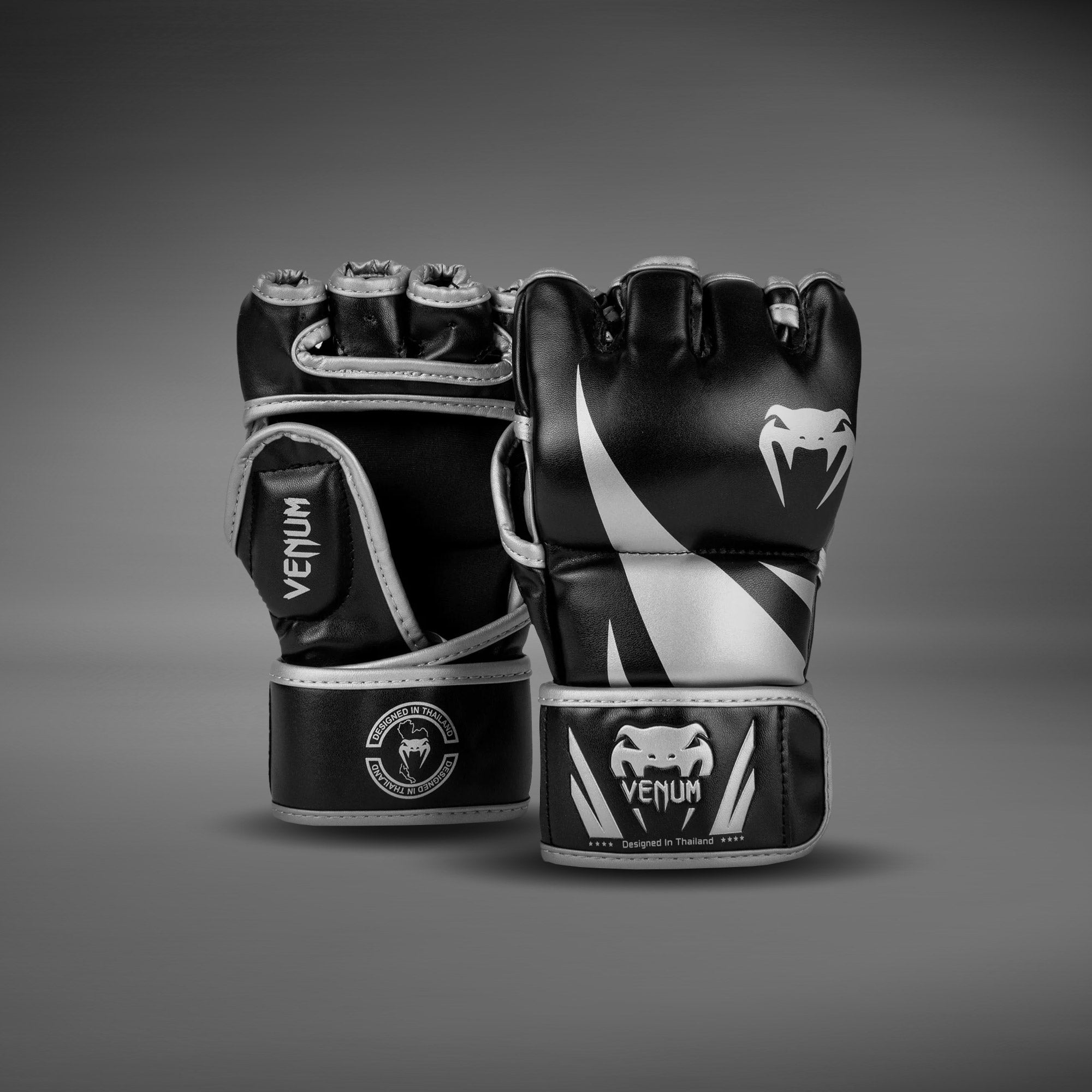 Venum Challenger 2.0 MMA-Handschuhe - Schwarz/Silber