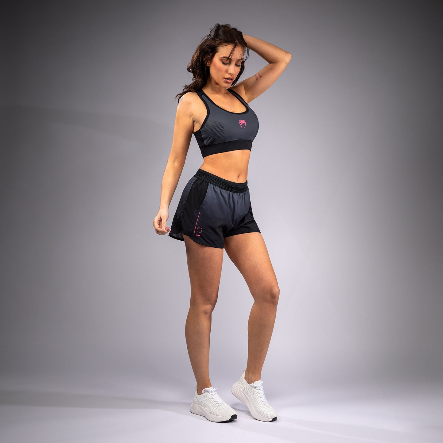 Venum Tactical XT Trainingsshorts für Frauen - Schwarz/Sturmgrau