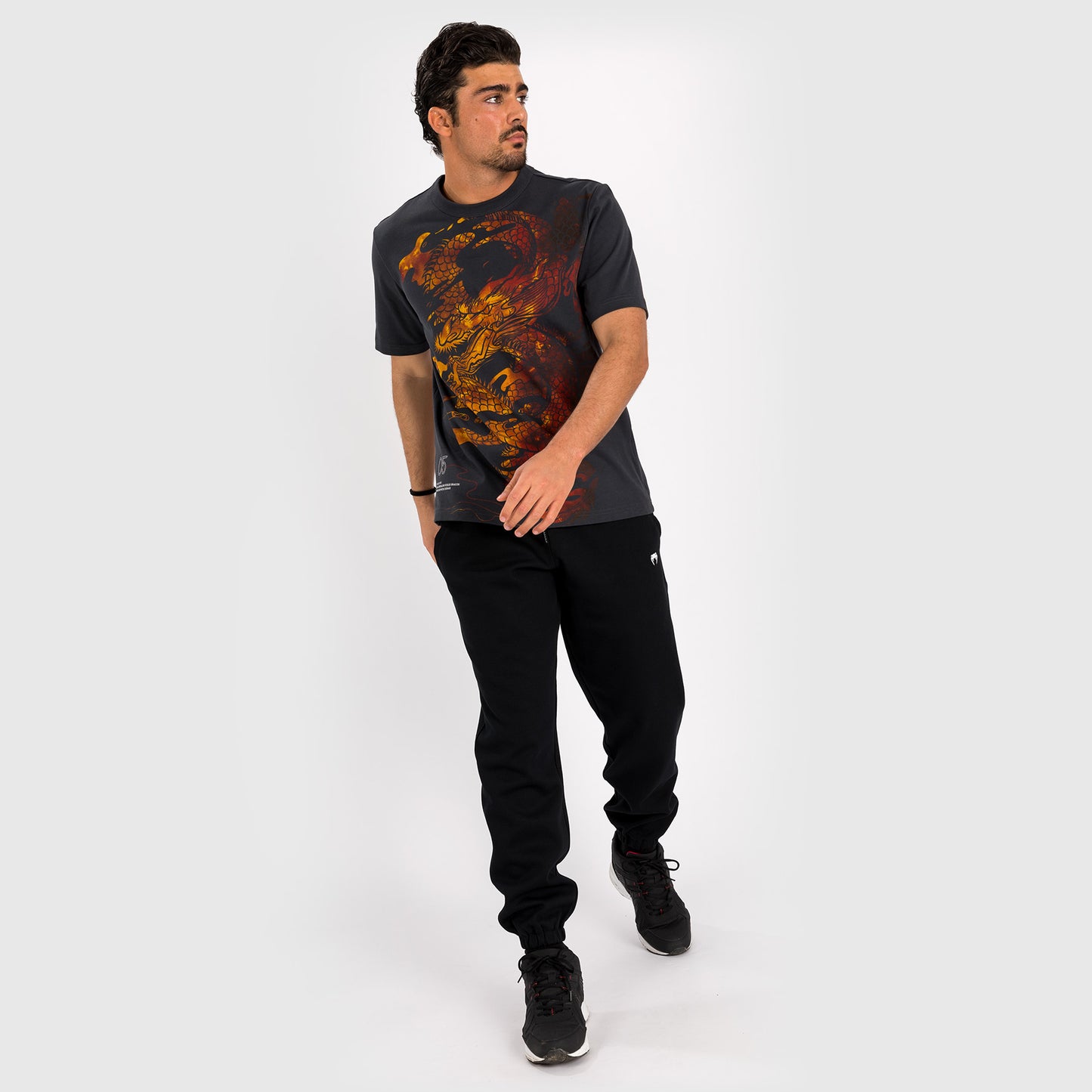 Venum Dragon's Flight T-Shirt für Männer - Vulkanrot
