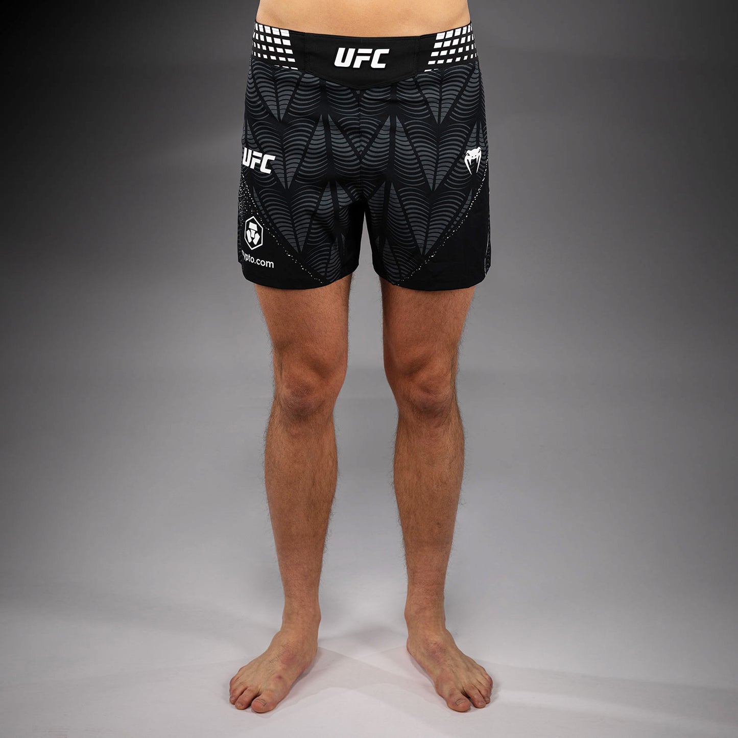 UFC Zenith by Venum Authentic Fight Night Kurze Passform Fight Short Herren Personalisiert - Schwarz