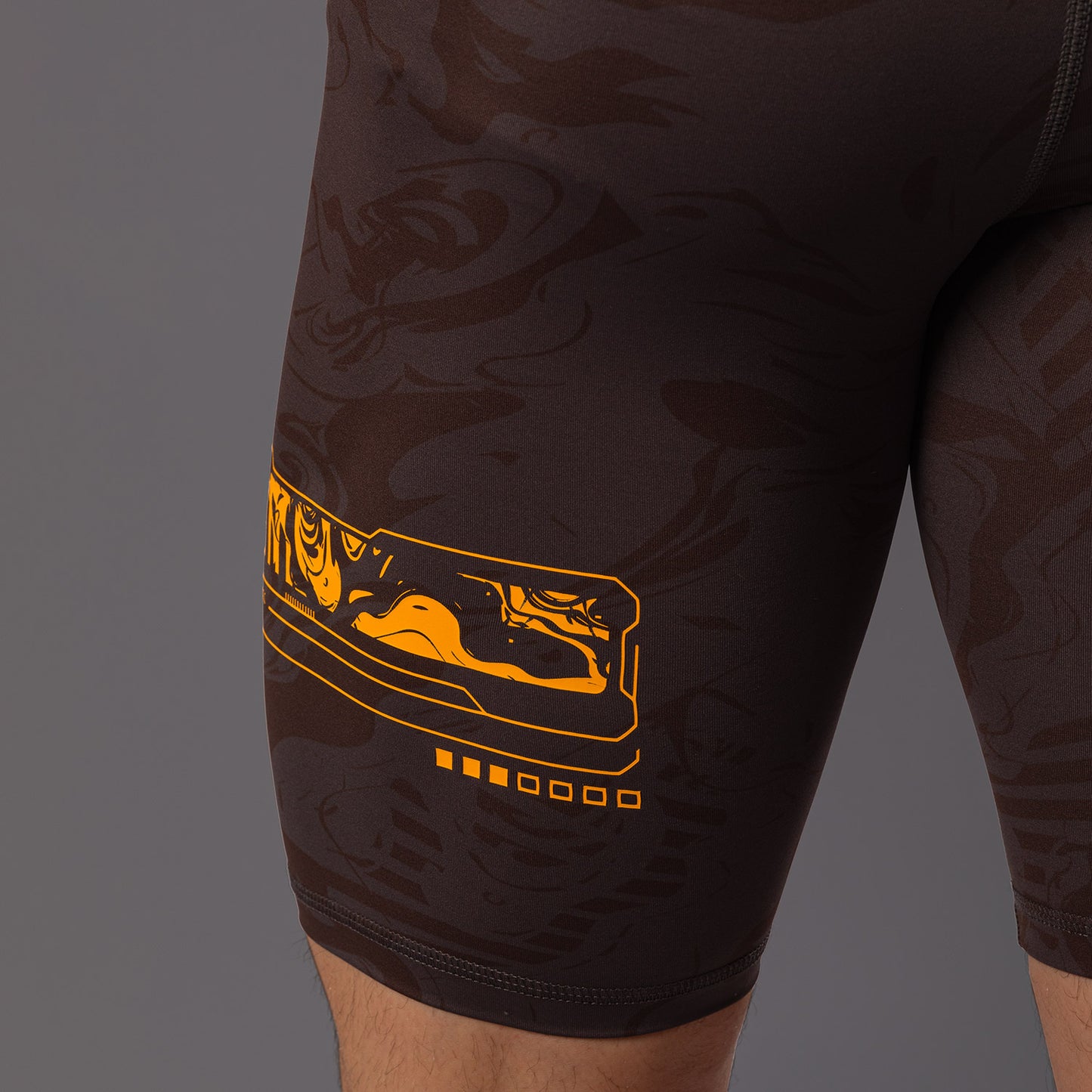 UFC Fusion by Venum Fight Week Herren Vale Tudo Short - Erdiges Braun