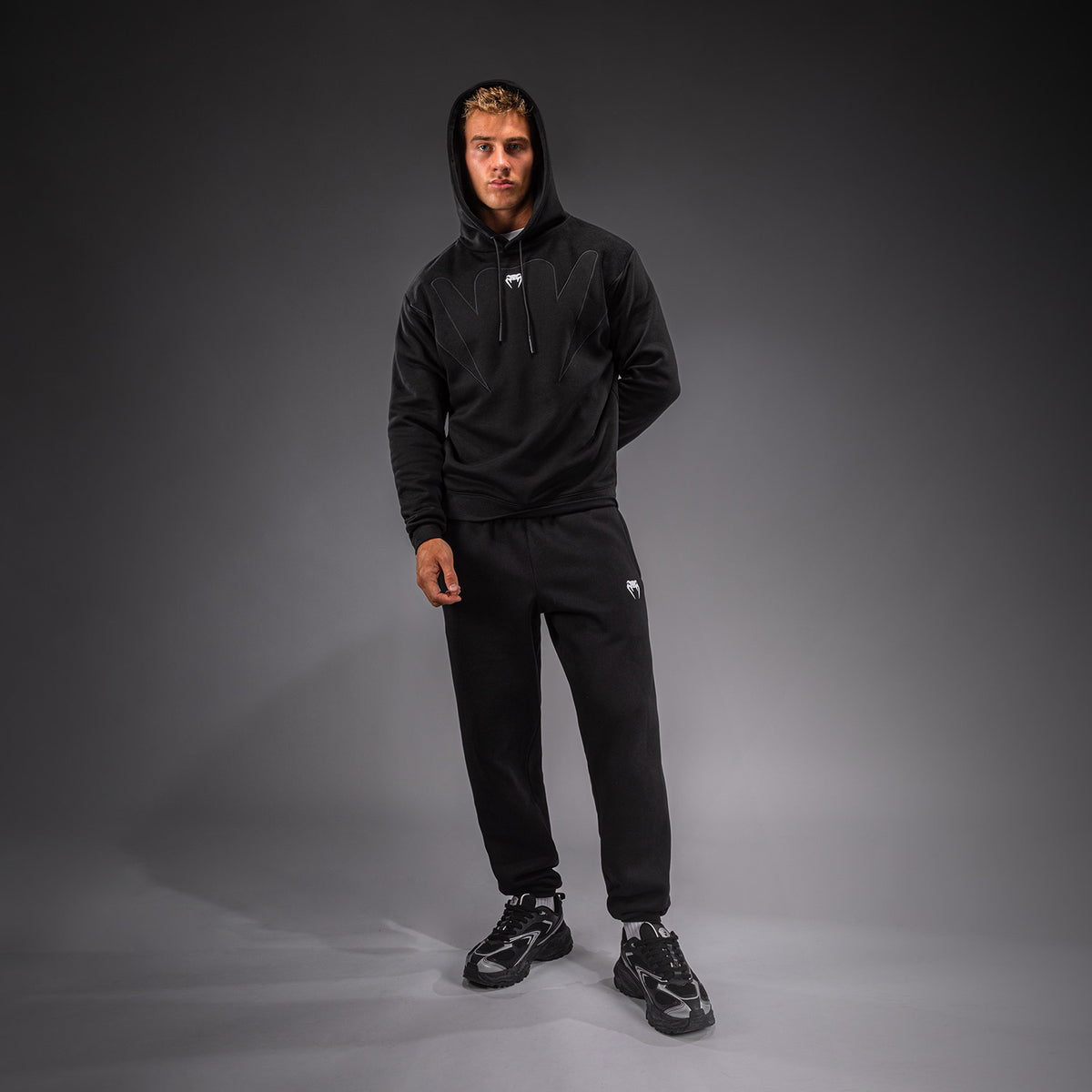 Venum Attack Fleece & Weave Hoodie - Schwarz