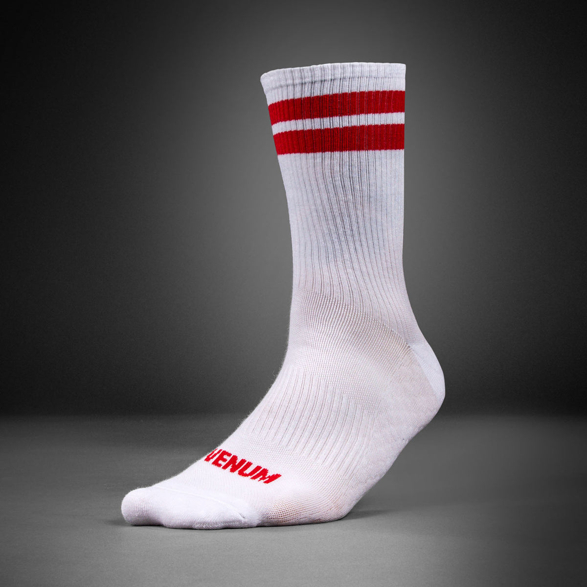 Venum Adrenaline Crew-Socken 3er-Pack - Schwarz/Weiß/Rot