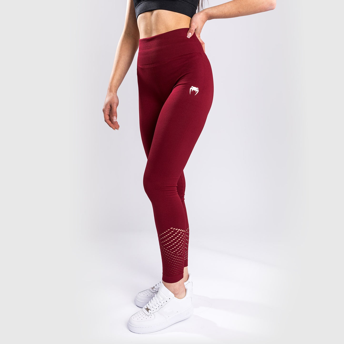 Venum Sparring Seamless Leggings - Bordeaux